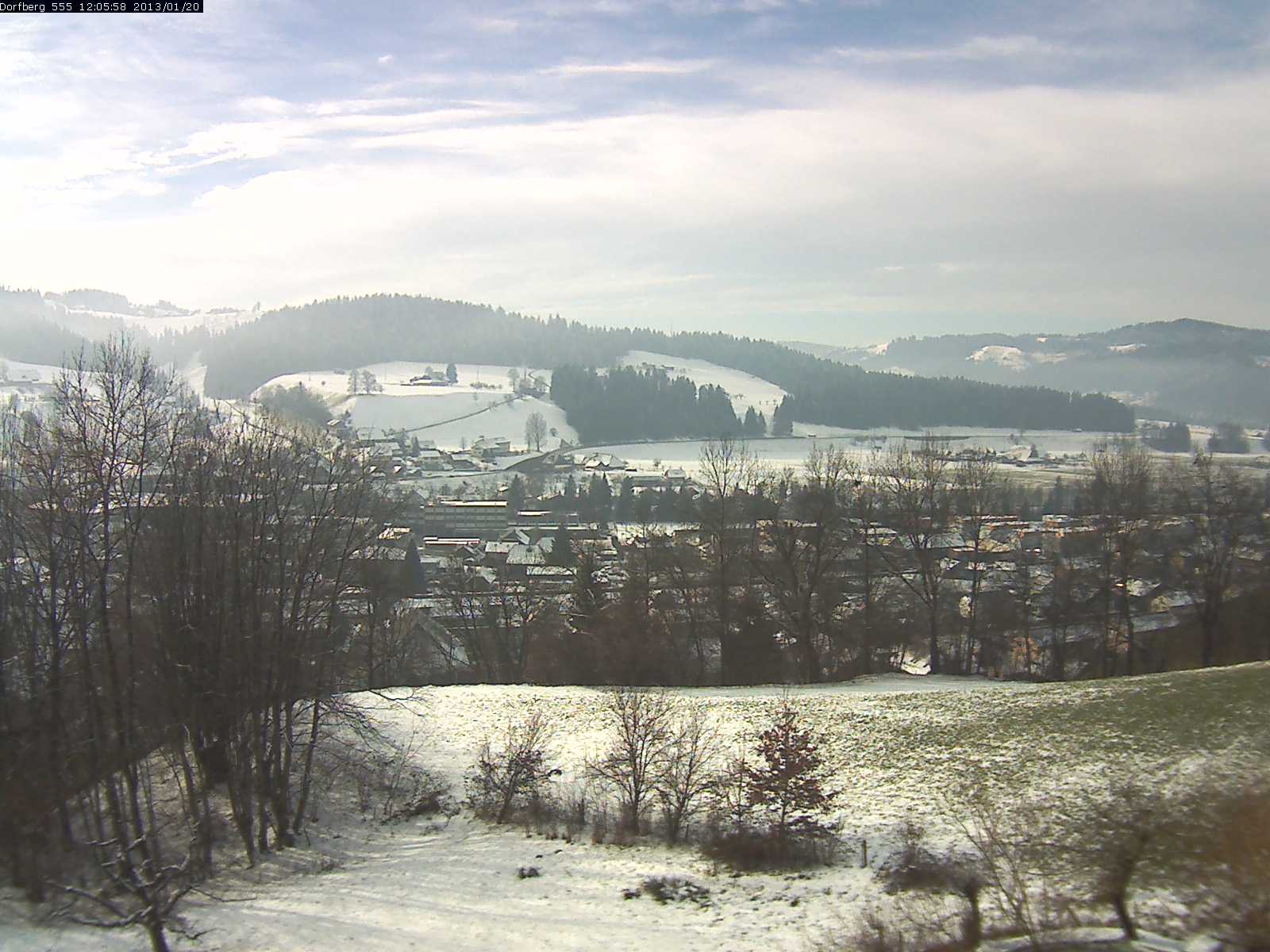 Webcam-Bild: Aussicht vom Dorfberg in Langnau 20130120-120600