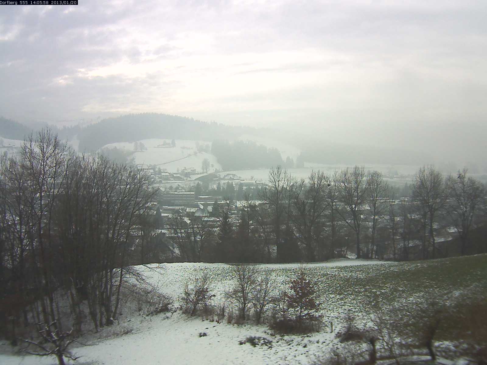 Webcam-Bild: Aussicht vom Dorfberg in Langnau 20130120-140600