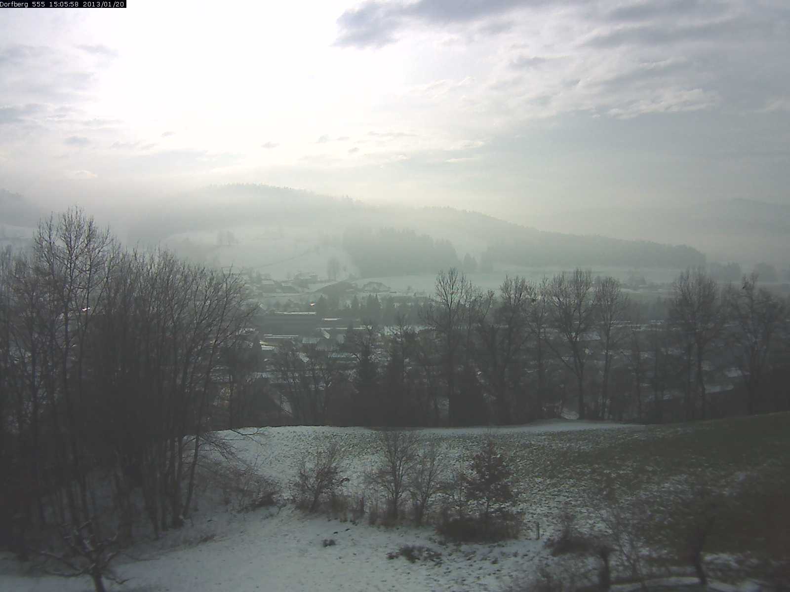 Webcam-Bild: Aussicht vom Dorfberg in Langnau 20130120-150600