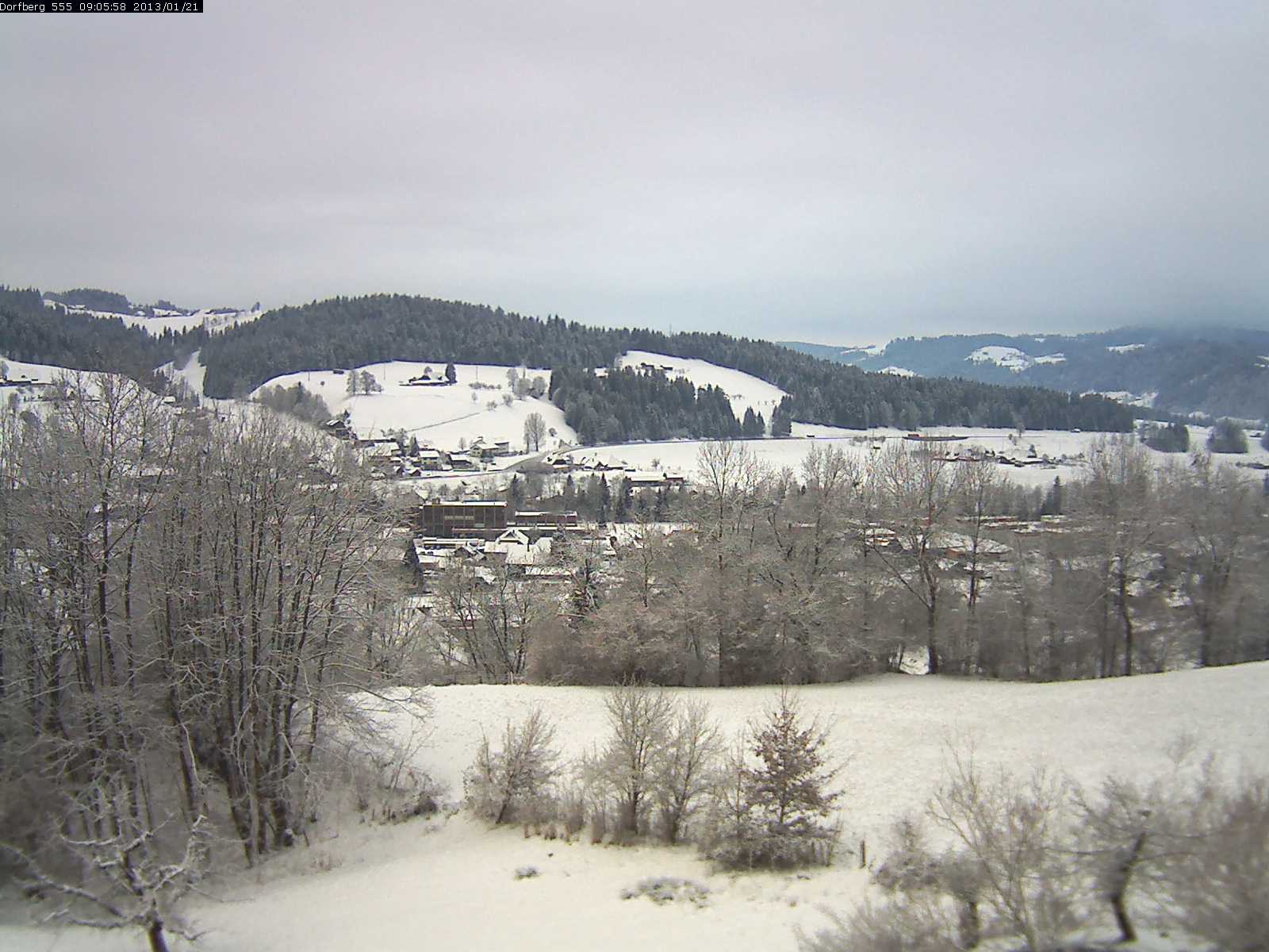 Webcam-Bild: Aussicht vom Dorfberg in Langnau 20130121-090600