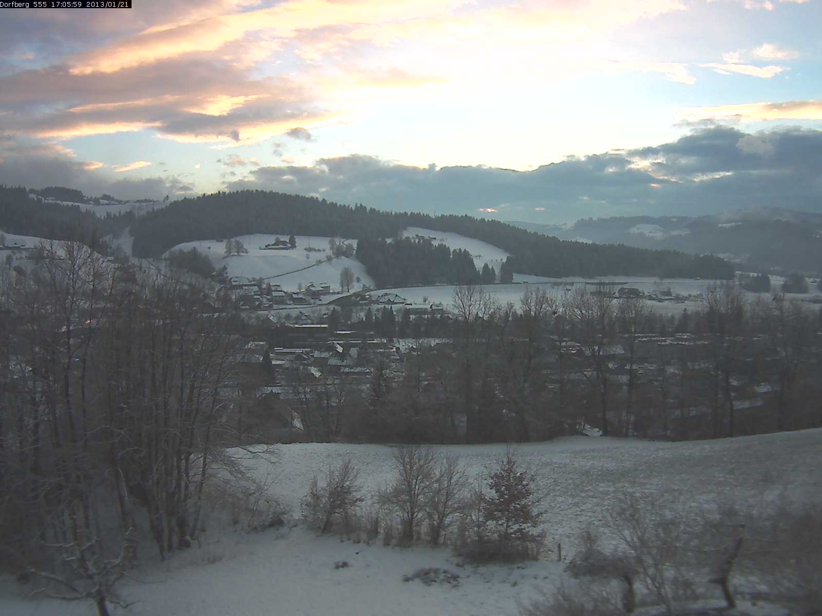 Webcam-Bild: Aussicht vom Dorfberg in Langnau 20130121-170600