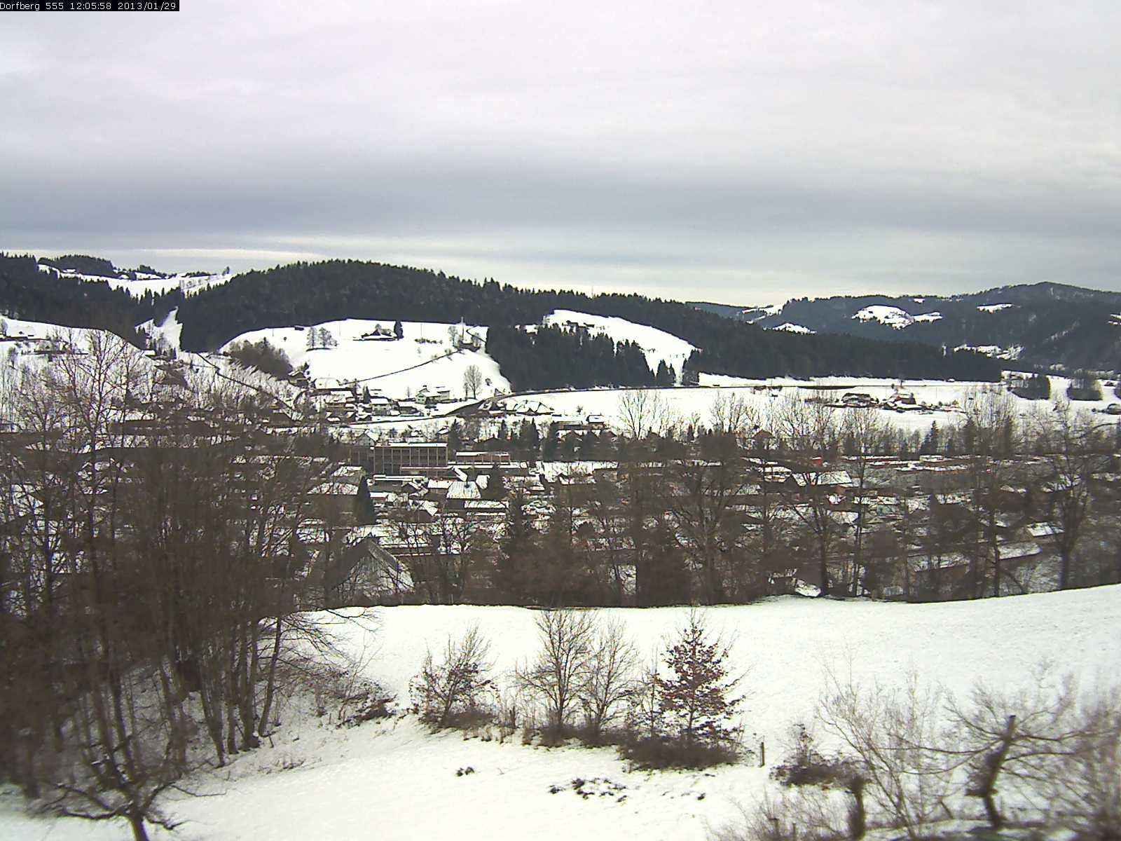 Webcam-Bild: Aussicht vom Dorfberg in Langnau 20130129-120600