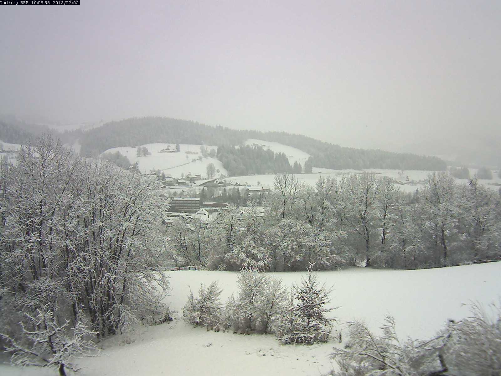 Webcam-Bild: Aussicht vom Dorfberg in Langnau 20130202-100600