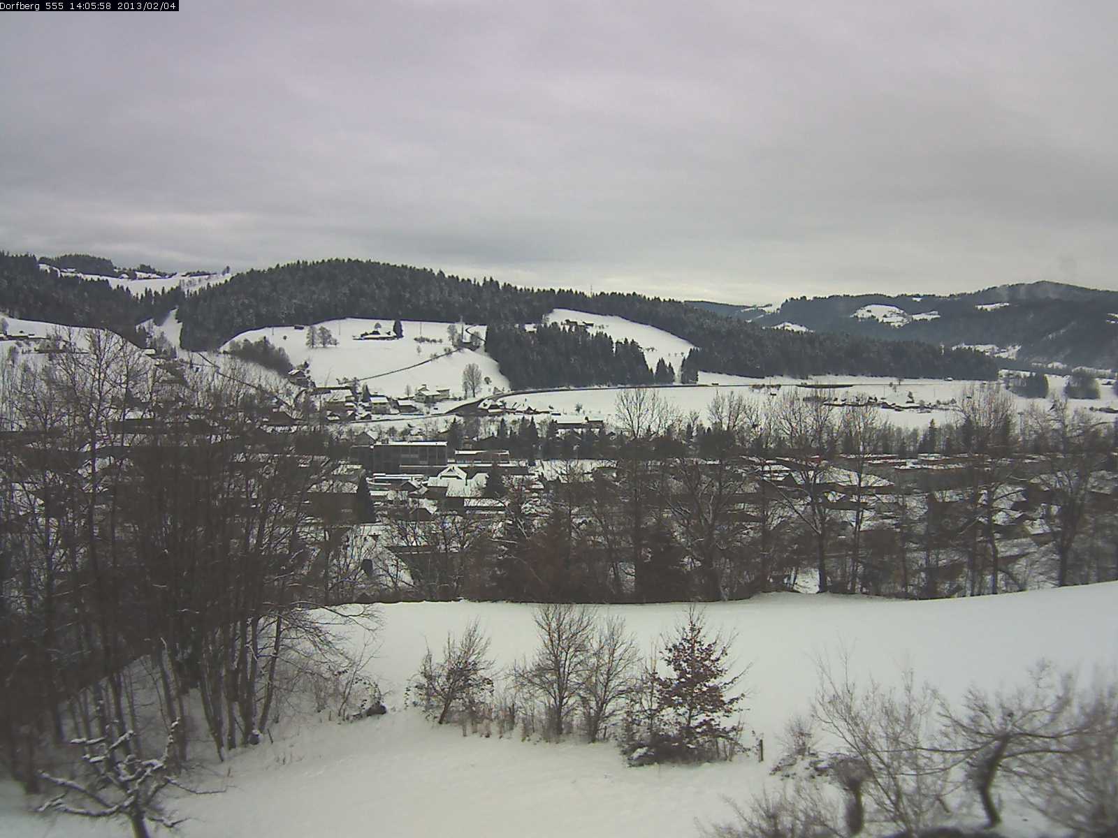 Webcam-Bild: Aussicht vom Dorfberg in Langnau 20130204-140600