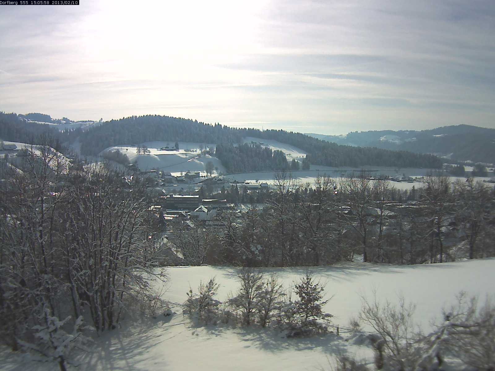 Webcam-Bild: Aussicht vom Dorfberg in Langnau 20130210-150600