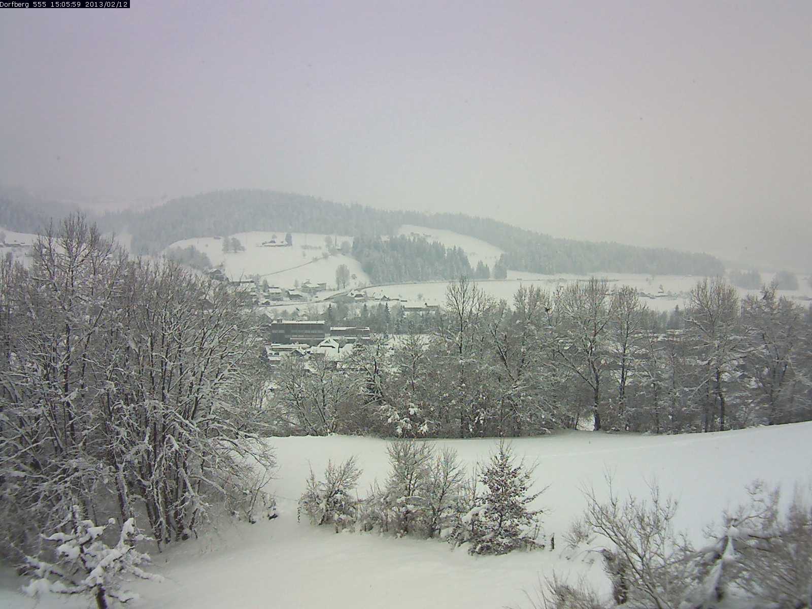 Webcam-Bild: Aussicht vom Dorfberg in Langnau 20130212-150600