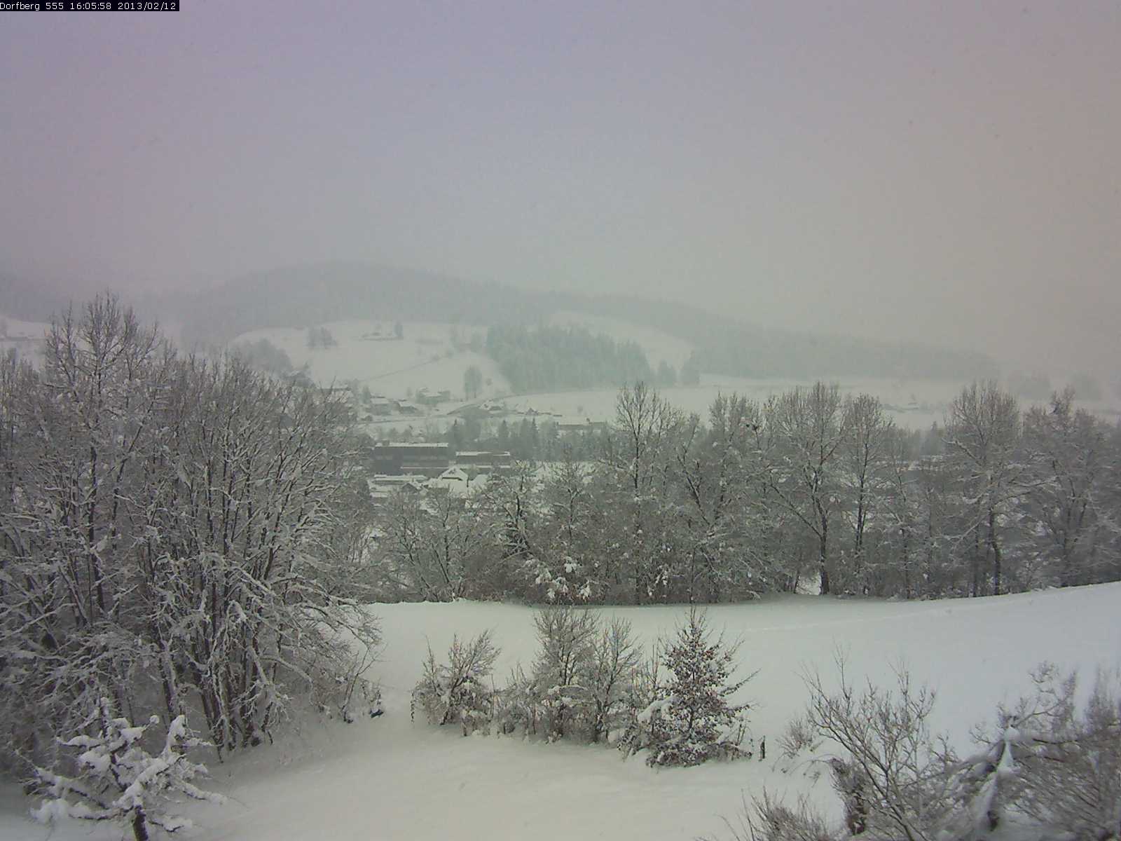 Webcam-Bild: Aussicht vom Dorfberg in Langnau 20130212-160600