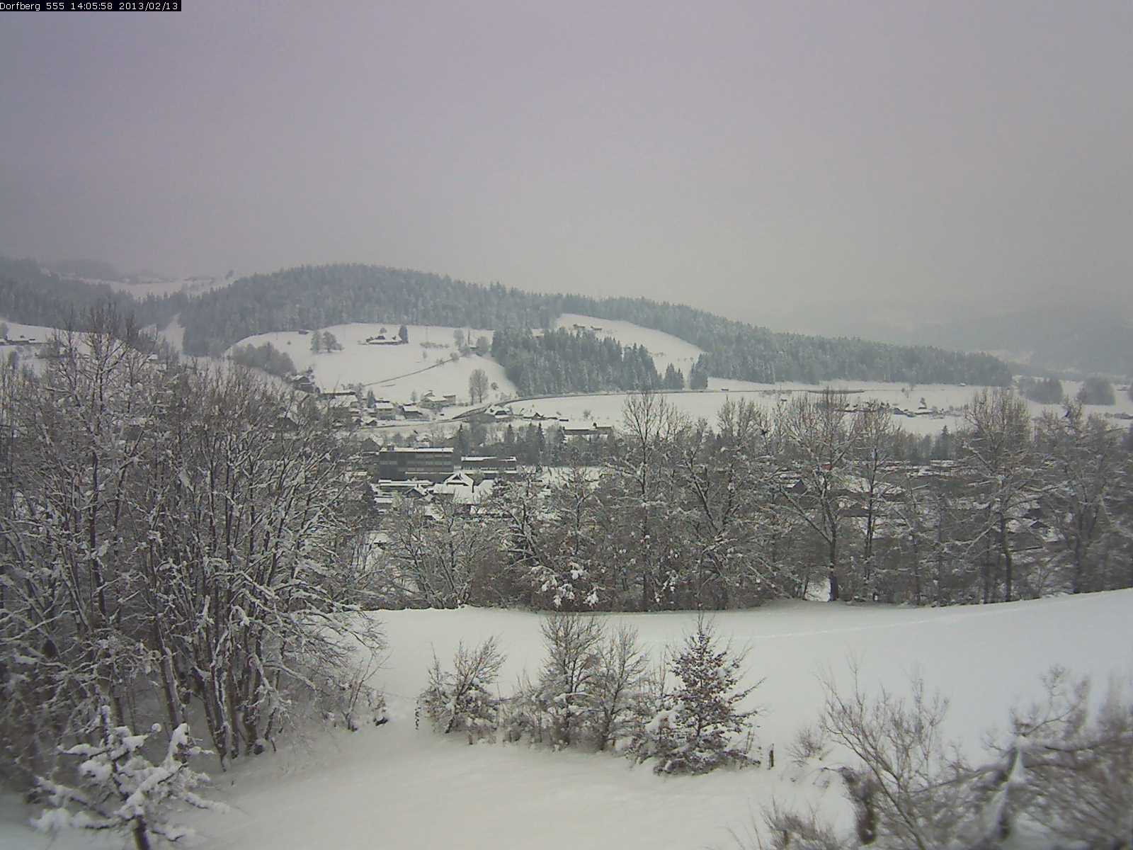 Webcam-Bild: Aussicht vom Dorfberg in Langnau 20130213-140600
