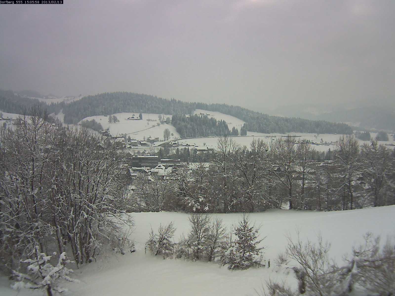 Webcam-Bild: Aussicht vom Dorfberg in Langnau 20130213-150600