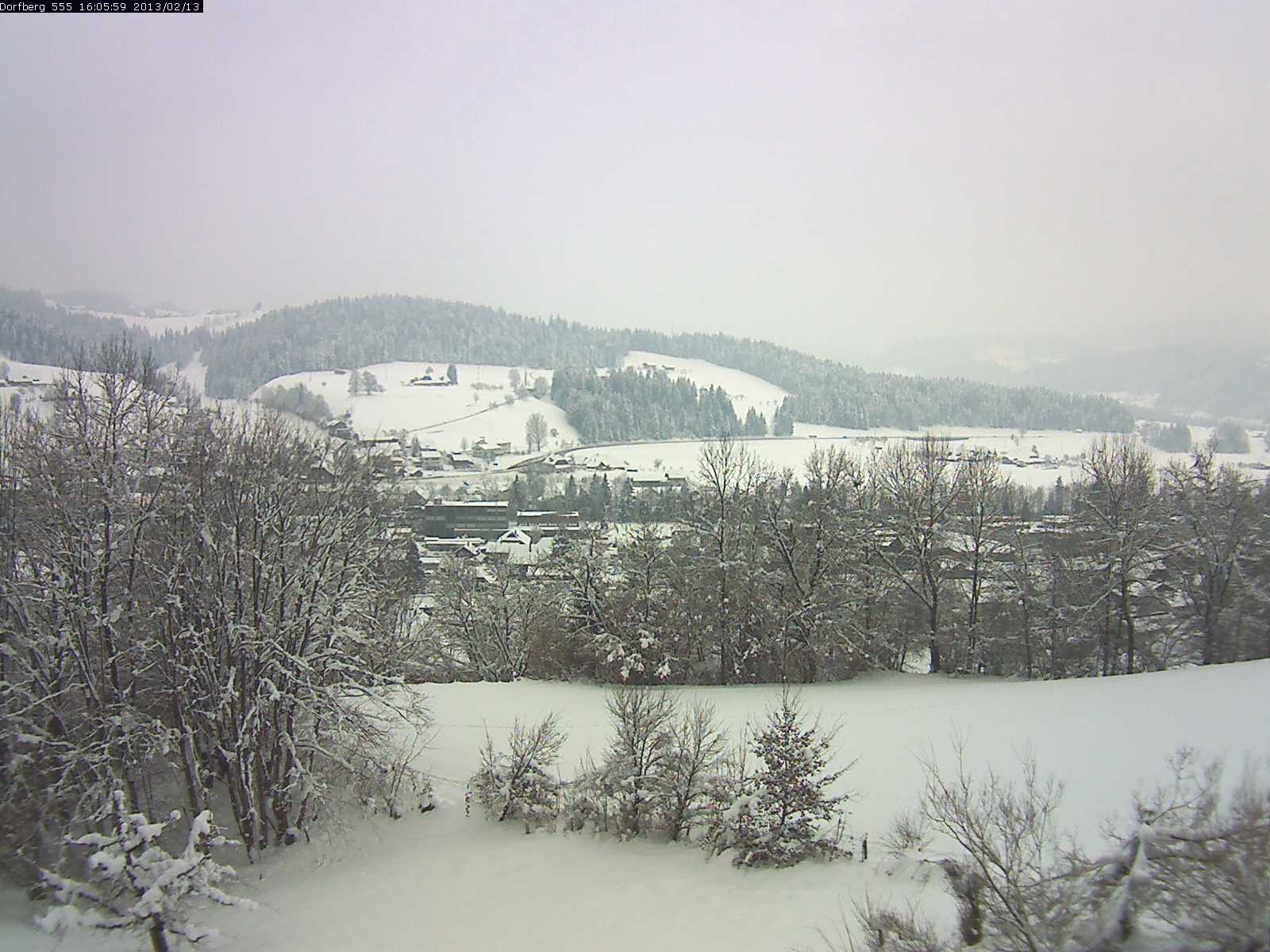 Webcam-Bild: Aussicht vom Dorfberg in Langnau 20130213-160600