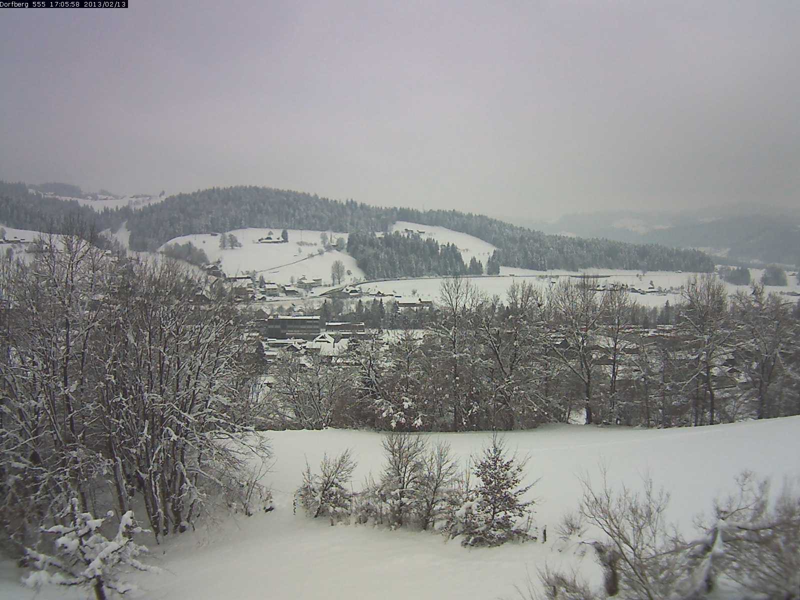 Webcam-Bild: Aussicht vom Dorfberg in Langnau 20130213-170600
