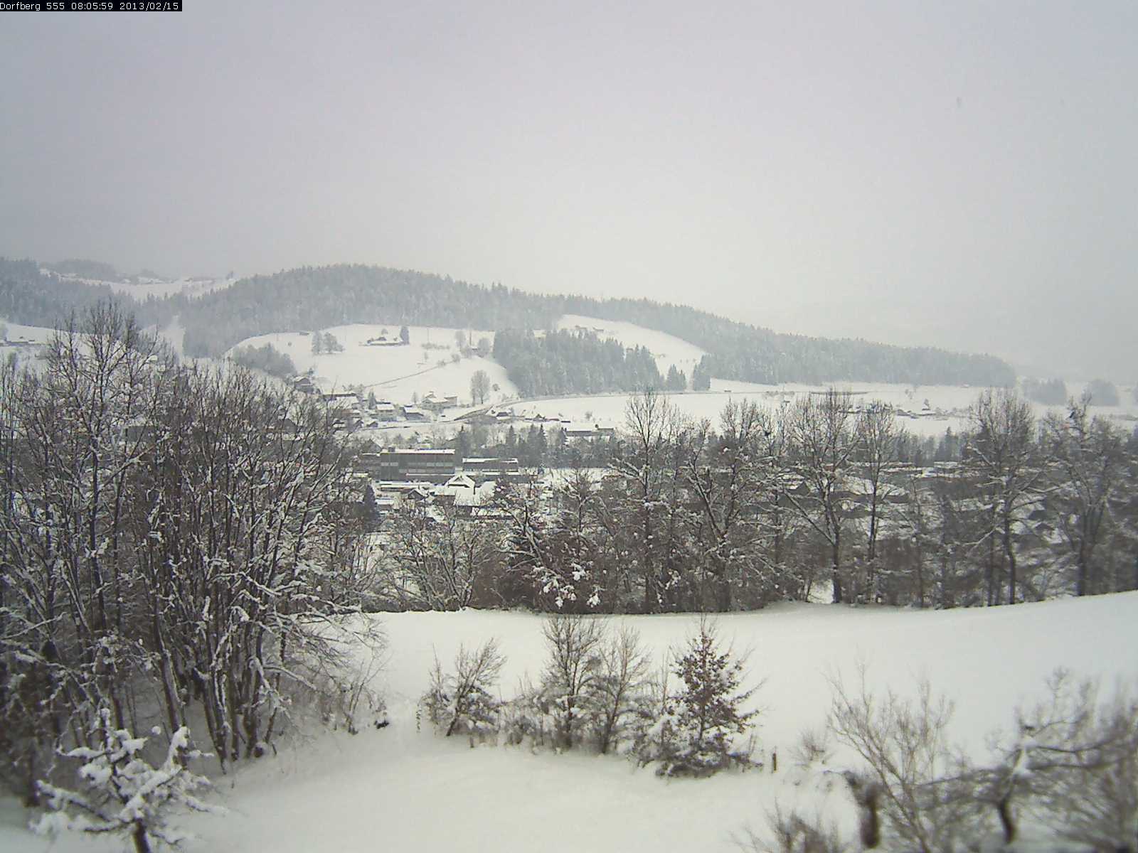 Webcam-Bild: Aussicht vom Dorfberg in Langnau 20130215-080600