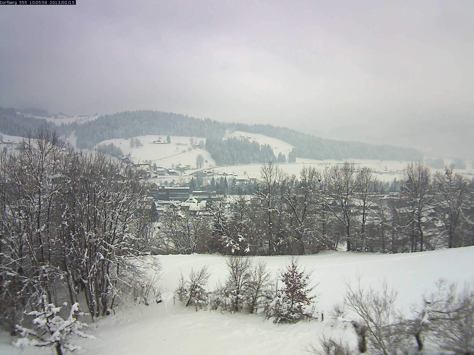 Webcam-Bild: Aussicht vom Dorfberg in Langnau 20130215-100600