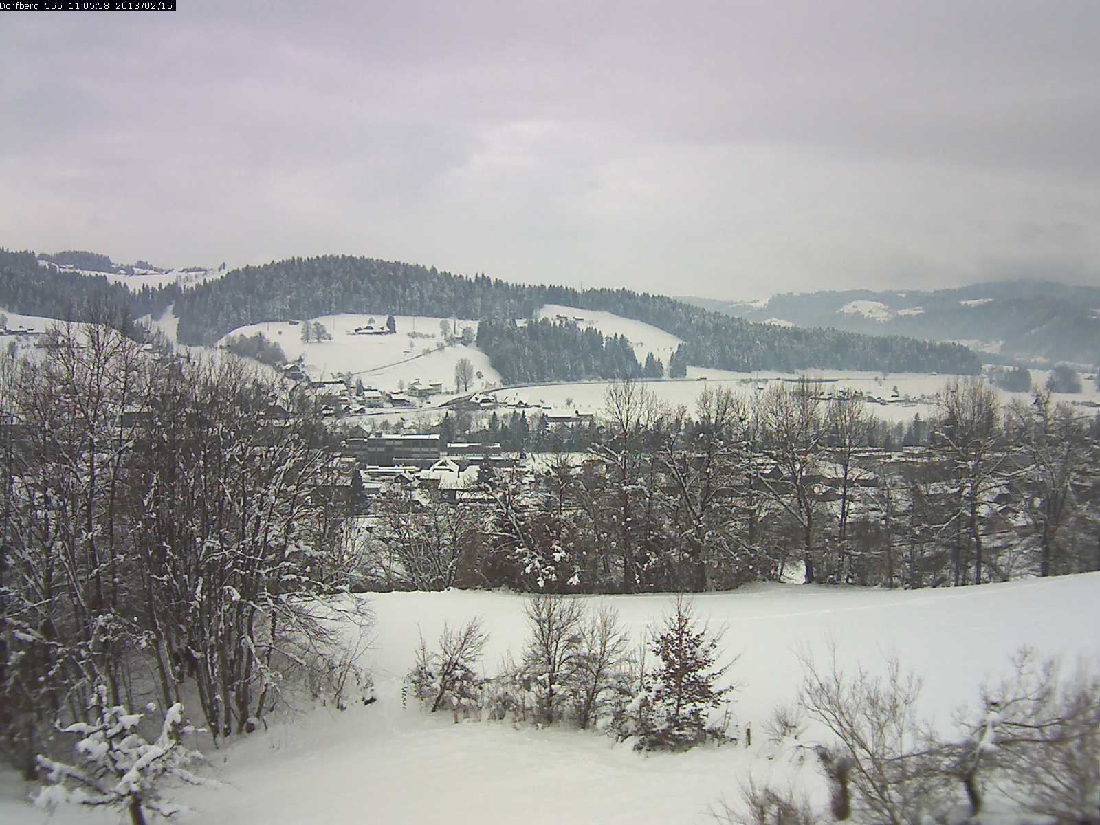 Webcam-Bild: Aussicht vom Dorfberg in Langnau 20130215-110600
