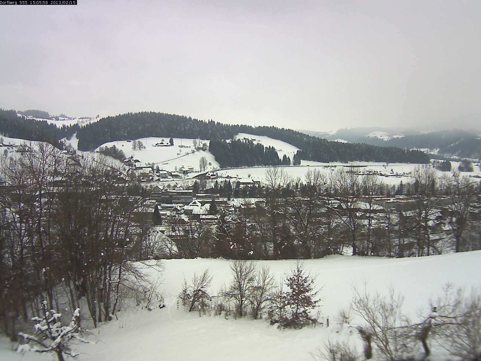 Webcam-Bild: Aussicht vom Dorfberg in Langnau 20130215-150600