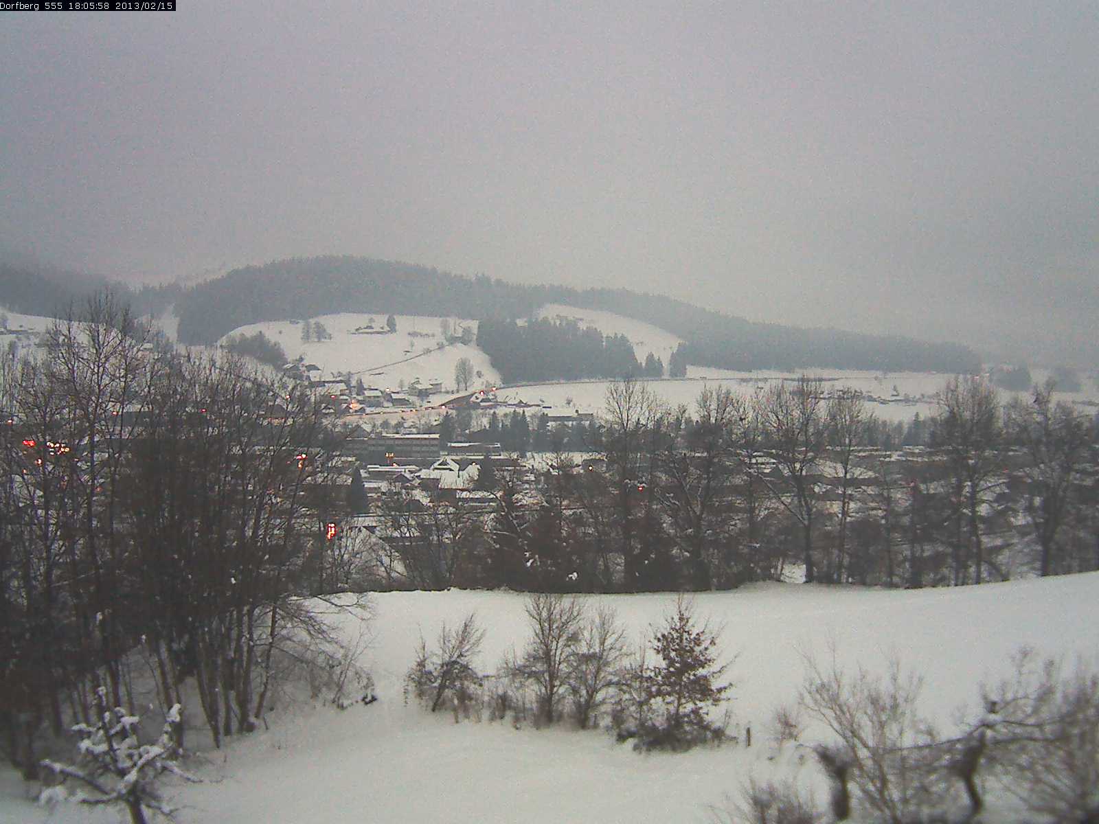 Webcam-Bild: Aussicht vom Dorfberg in Langnau 20130215-180600