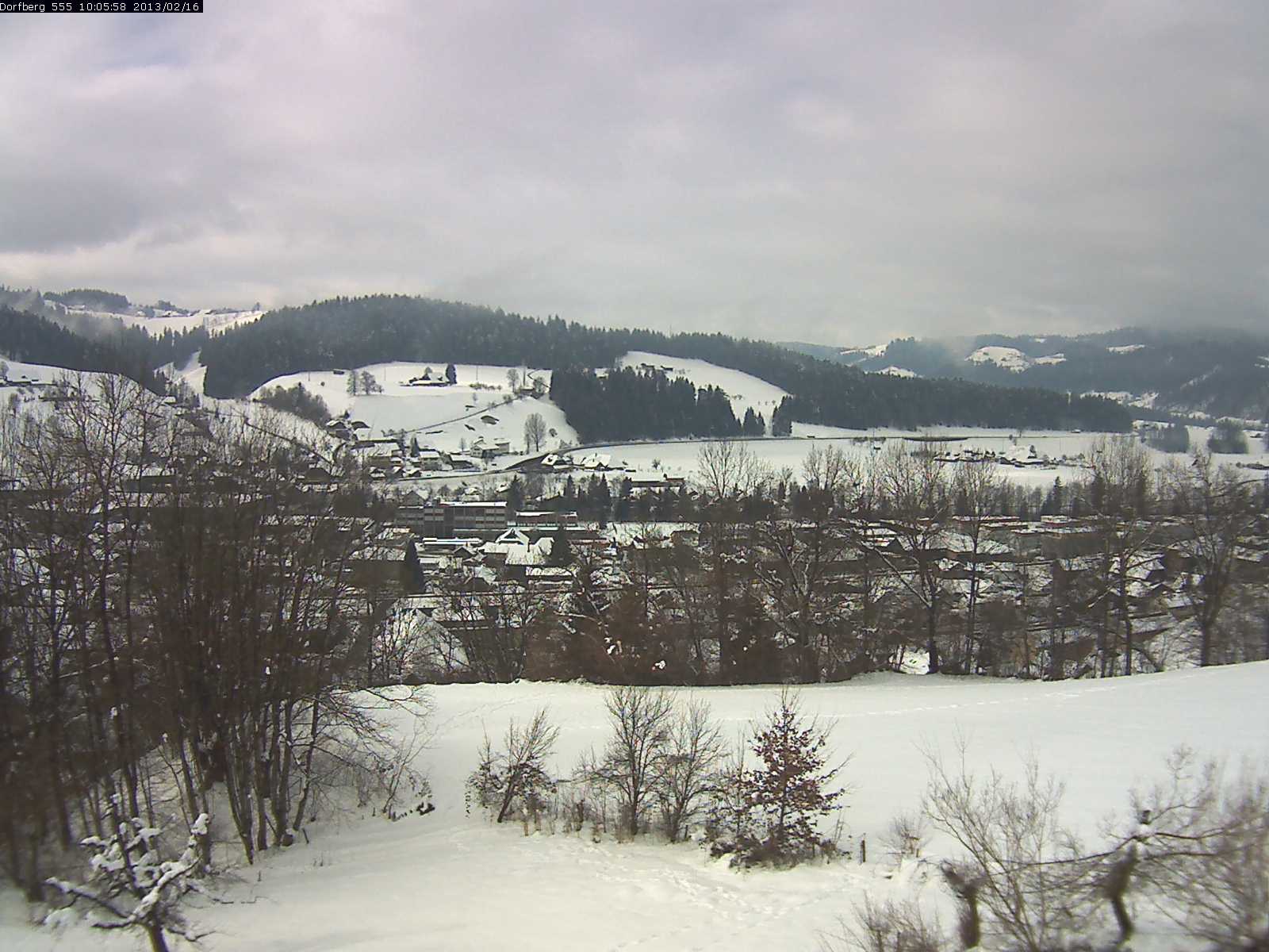 Webcam-Bild: Aussicht vom Dorfberg in Langnau 20130216-100600