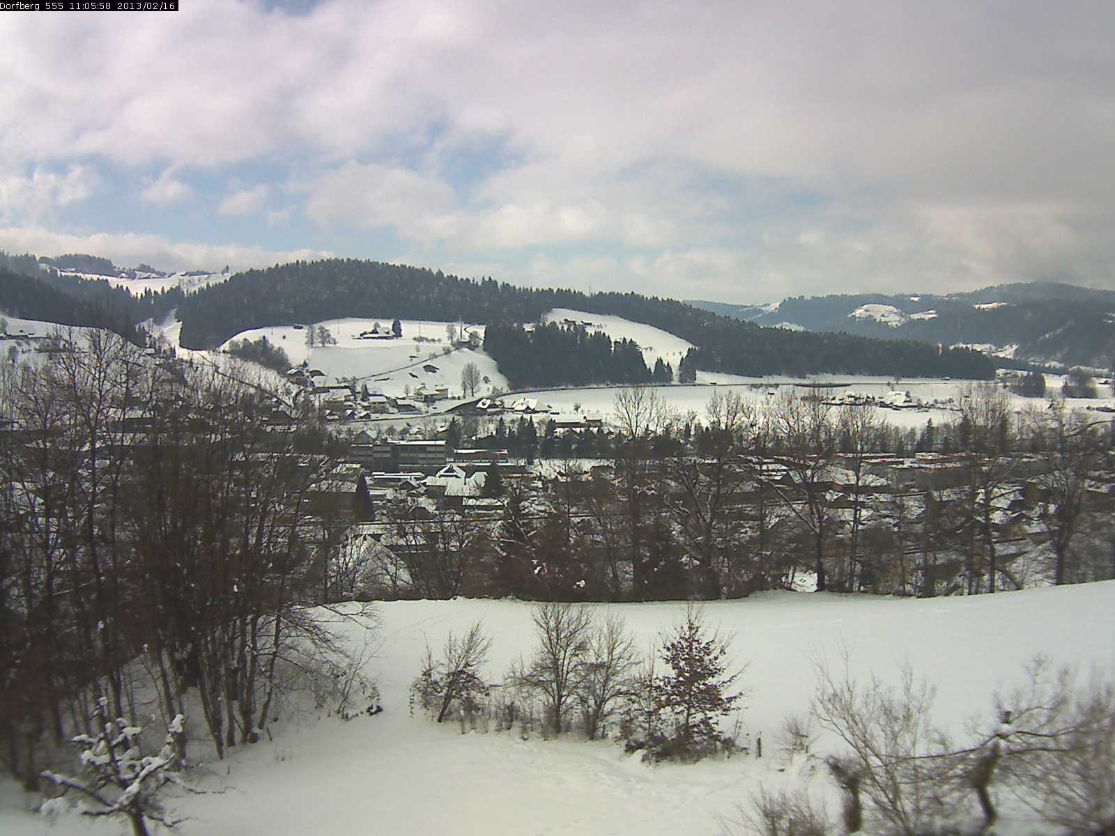 Webcam-Bild: Aussicht vom Dorfberg in Langnau 20130216-110600