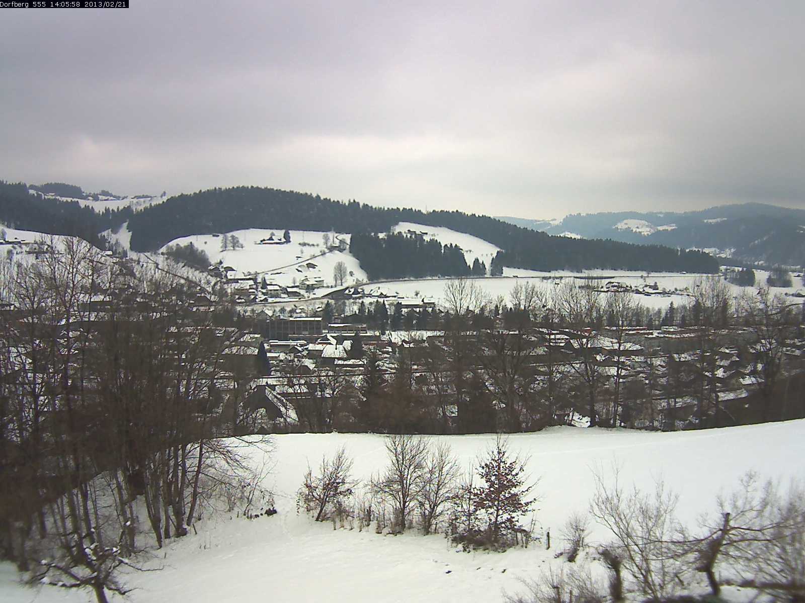 Webcam-Bild: Aussicht vom Dorfberg in Langnau 20130221-140600