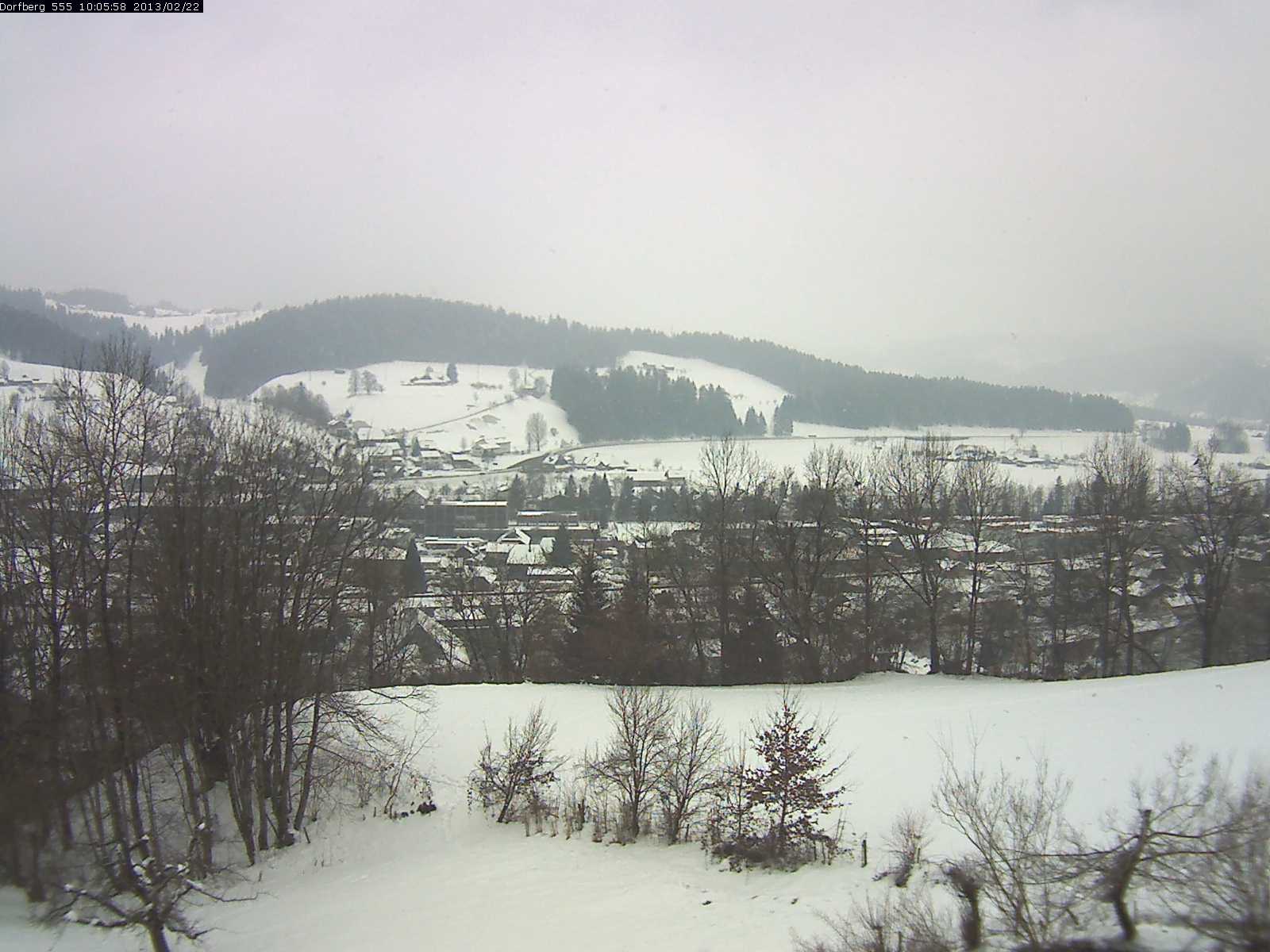 Webcam-Bild: Aussicht vom Dorfberg in Langnau 20130222-100600