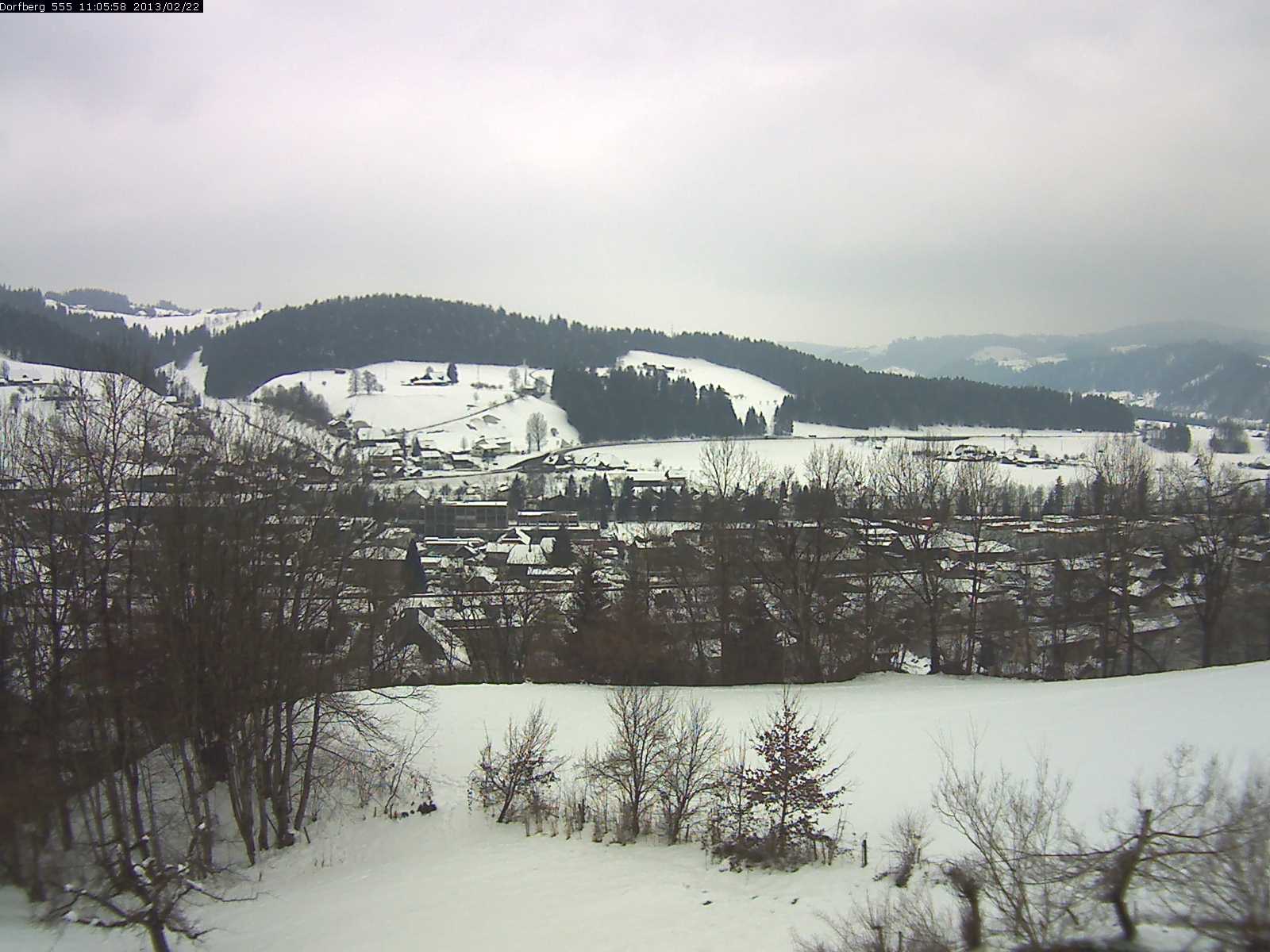 Webcam-Bild: Aussicht vom Dorfberg in Langnau 20130222-110600