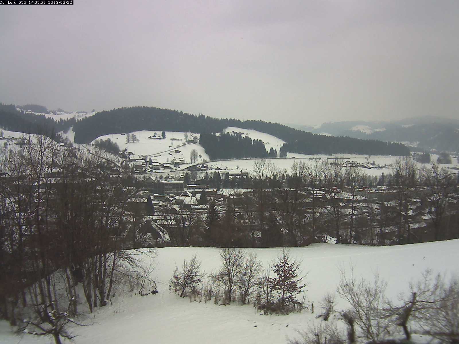 Webcam-Bild: Aussicht vom Dorfberg in Langnau 20130222-140600