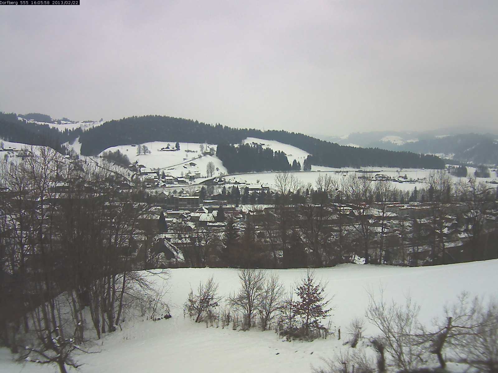 Webcam-Bild: Aussicht vom Dorfberg in Langnau 20130222-160600