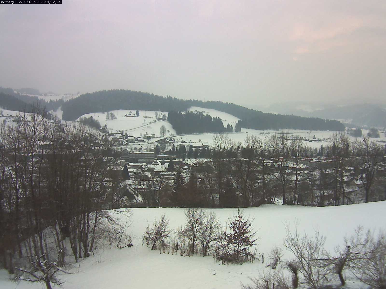 Webcam-Bild: Aussicht vom Dorfberg in Langnau 20130224-170600