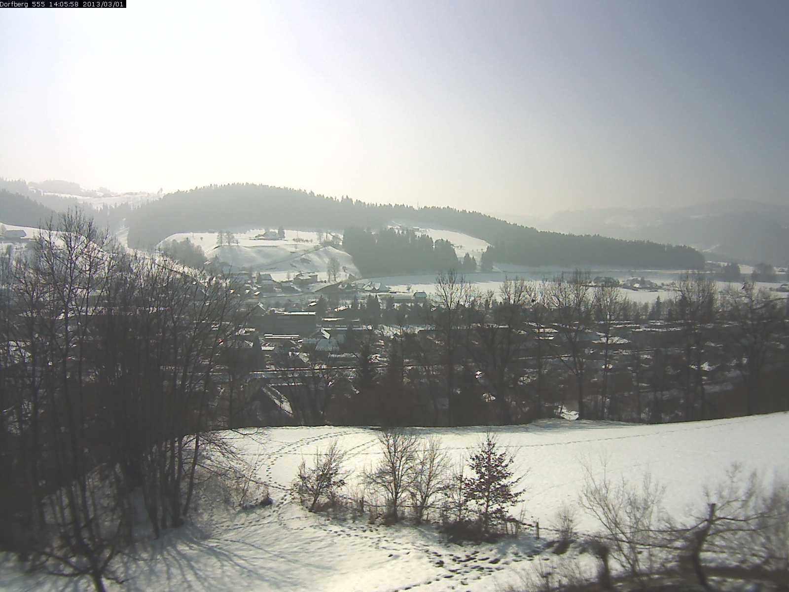 Webcam-Bild: Aussicht vom Dorfberg in Langnau 20130301-140600