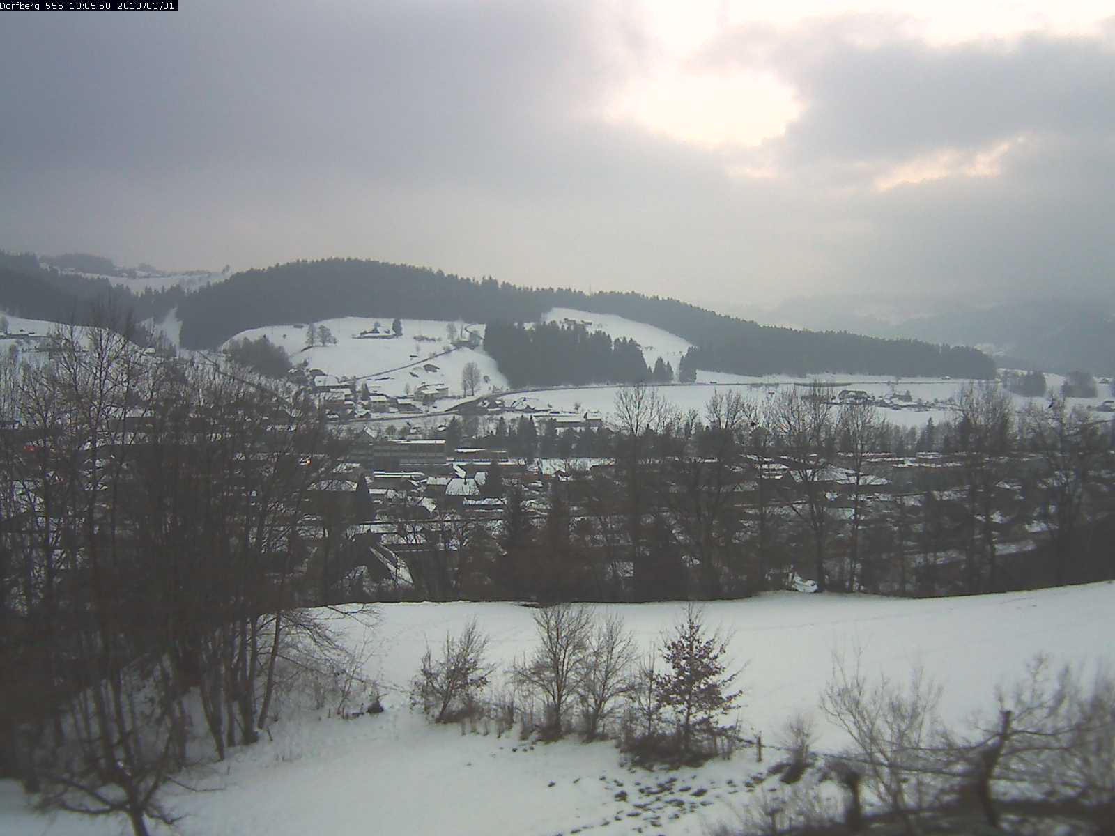 Webcam-Bild: Aussicht vom Dorfberg in Langnau 20130301-180600