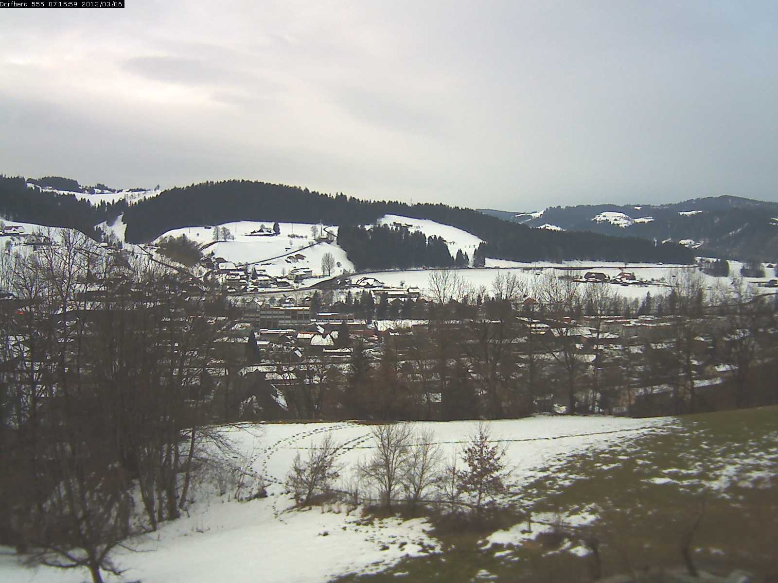 Webcam-Bild: Aussicht vom Dorfberg in Langnau 20130306-071600