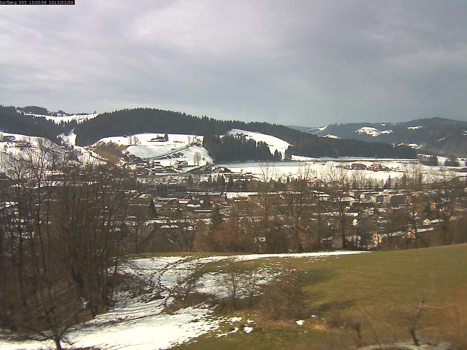 Webcam-Bild: Aussicht vom Dorfberg in Langnau 20130308-100600