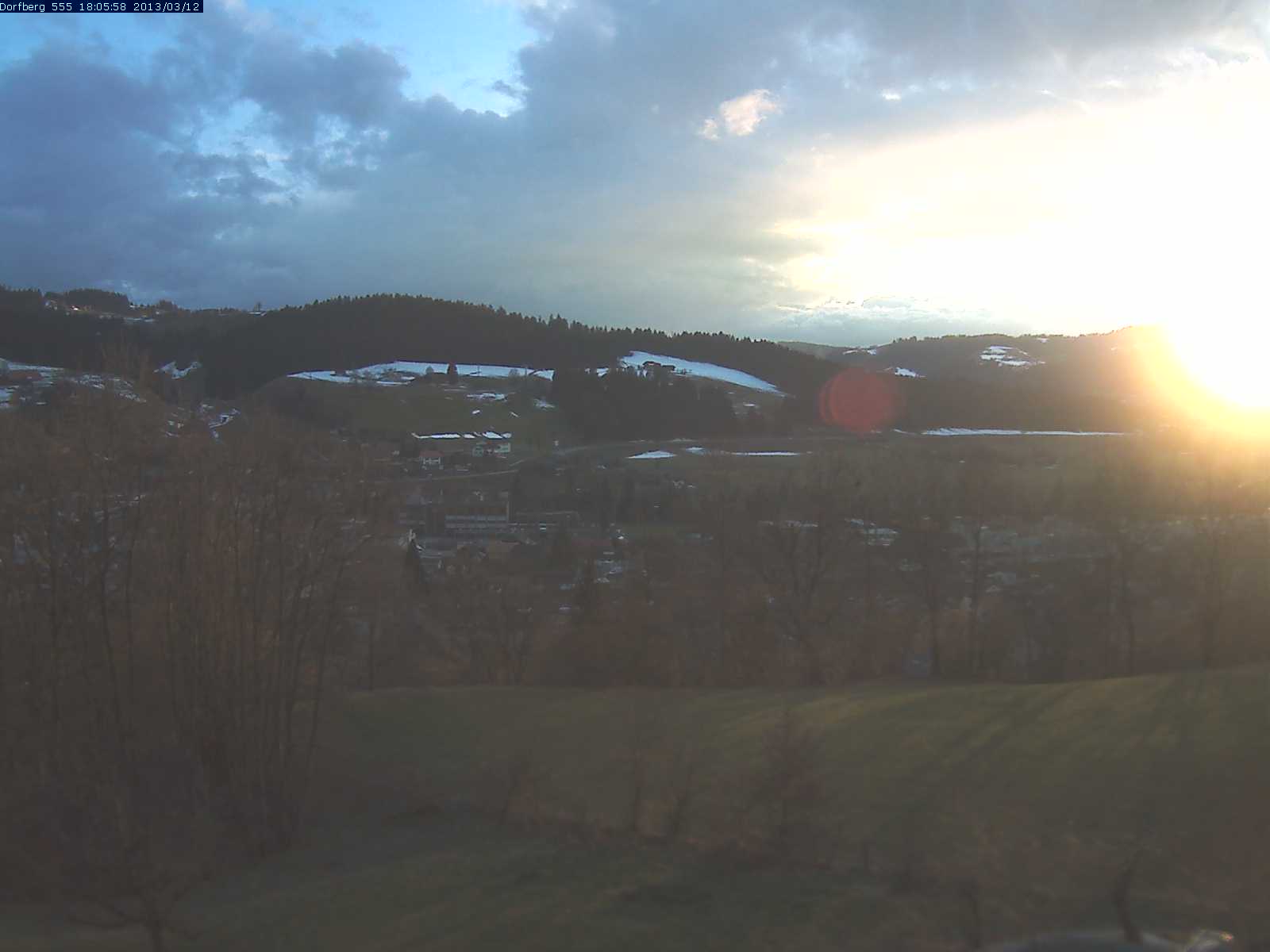 Webcam-Bild: Aussicht vom Dorfberg in Langnau 20130312-180600