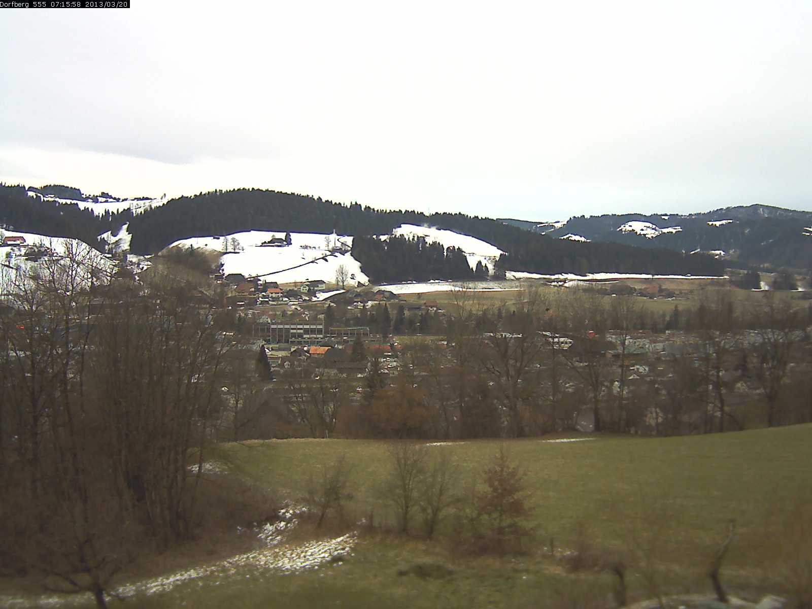 Webcam-Bild: Aussicht vom Dorfberg in Langnau 20130320-071600