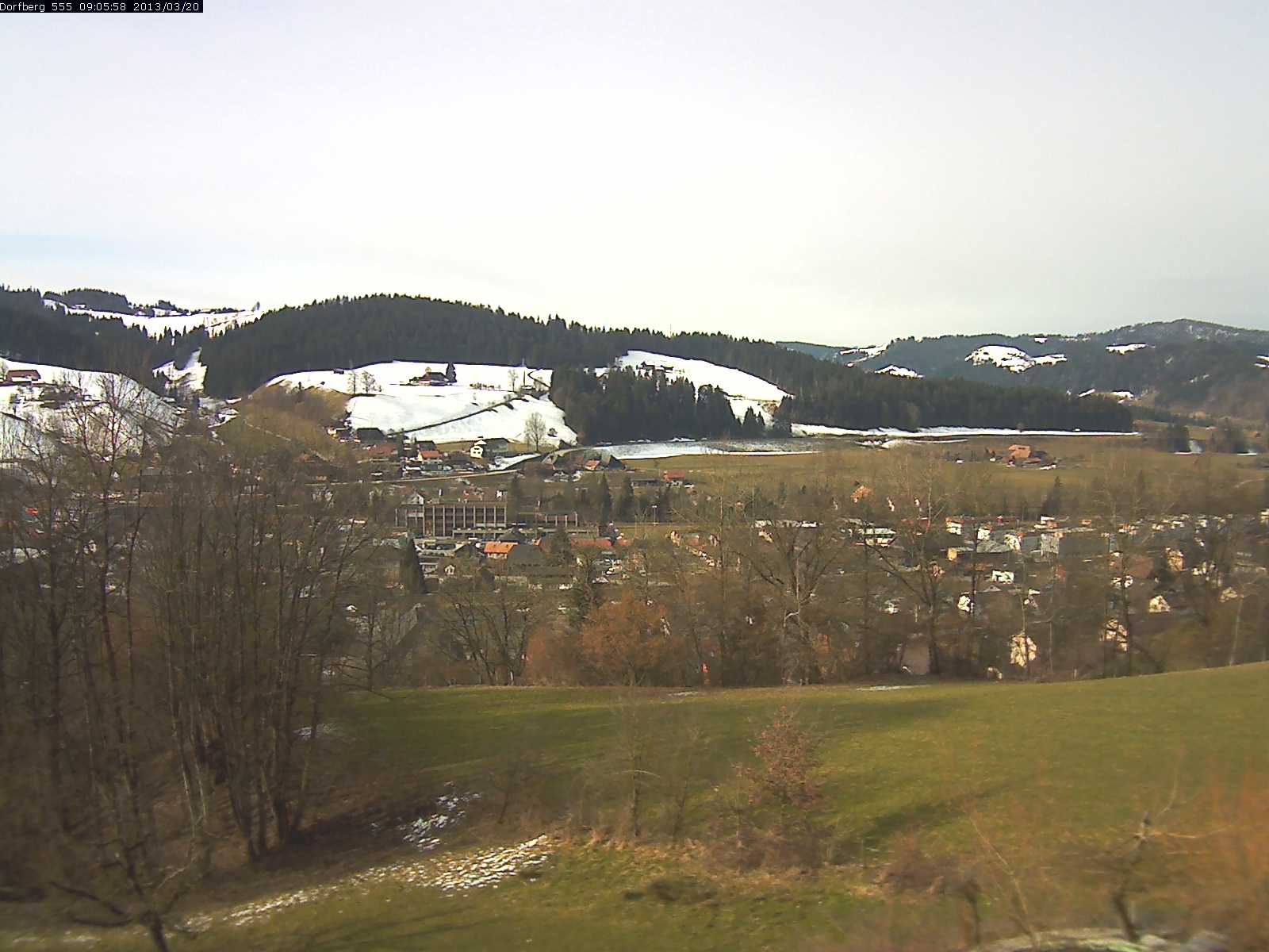 Webcam-Bild: Aussicht vom Dorfberg in Langnau 20130320-090600