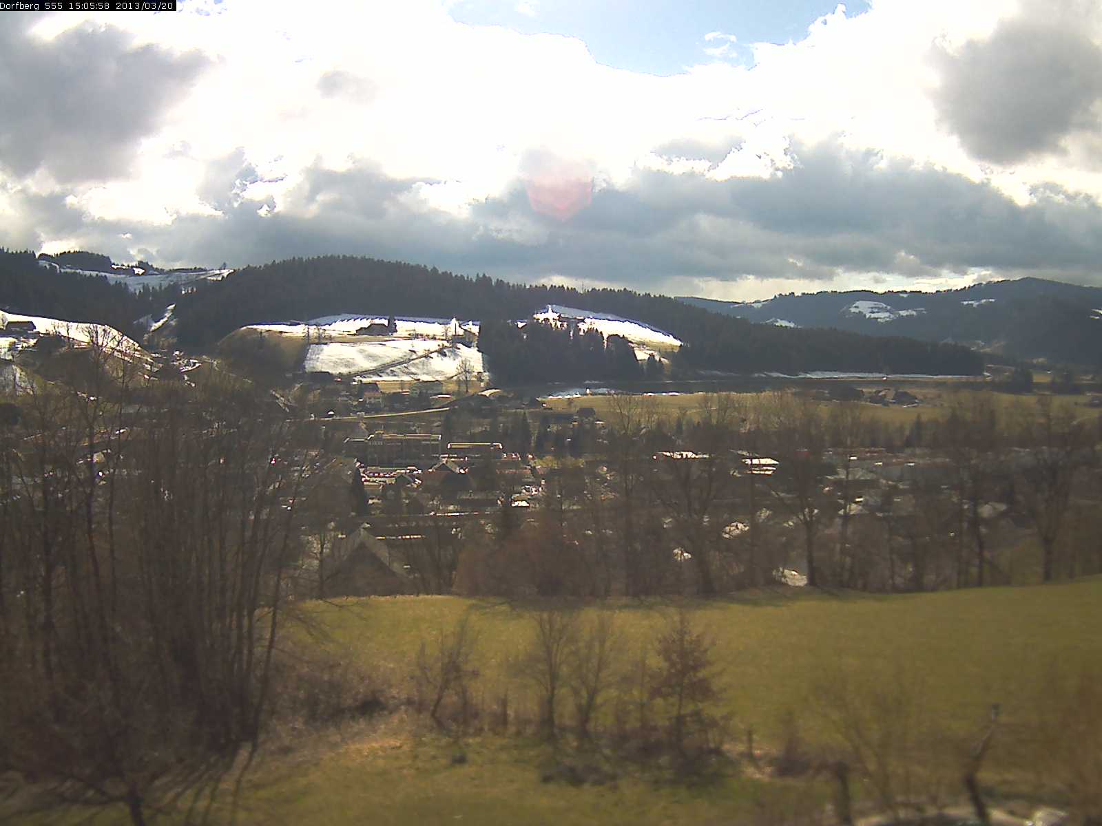 Webcam-Bild: Aussicht vom Dorfberg in Langnau 20130320-150600