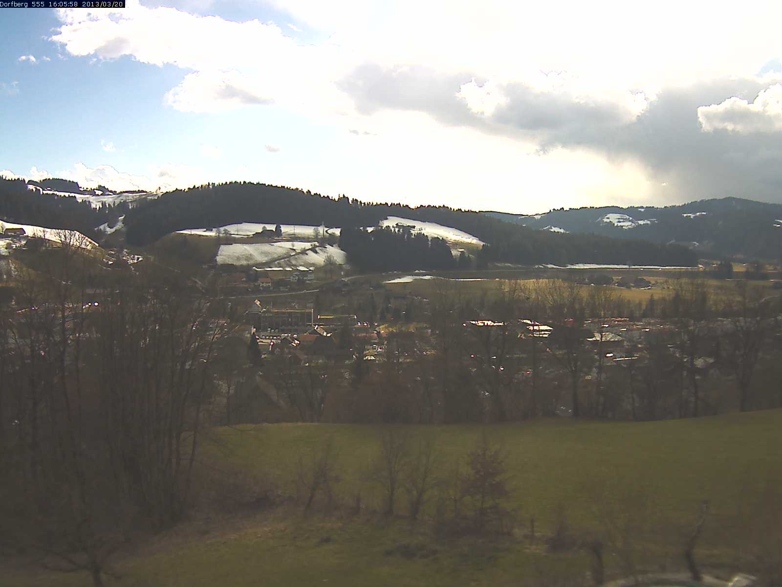 Webcam-Bild: Aussicht vom Dorfberg in Langnau 20130320-160600