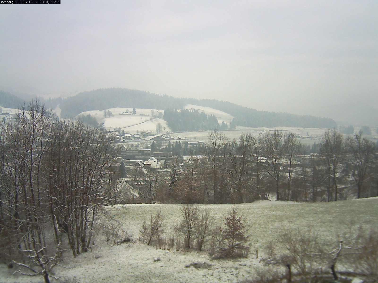Webcam-Bild: Aussicht vom Dorfberg in Langnau 20130327-071600