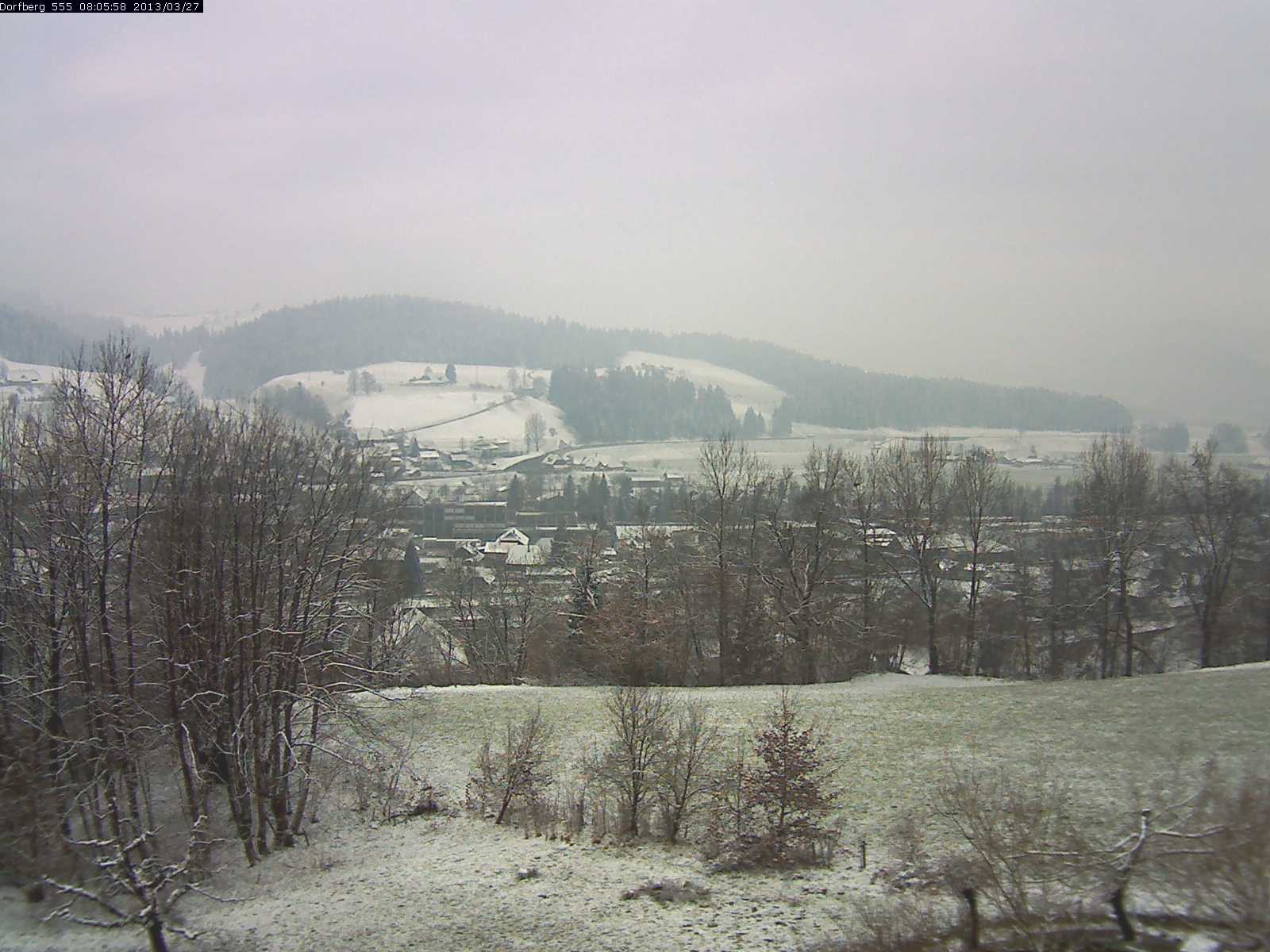 Webcam-Bild: Aussicht vom Dorfberg in Langnau 20130327-080600