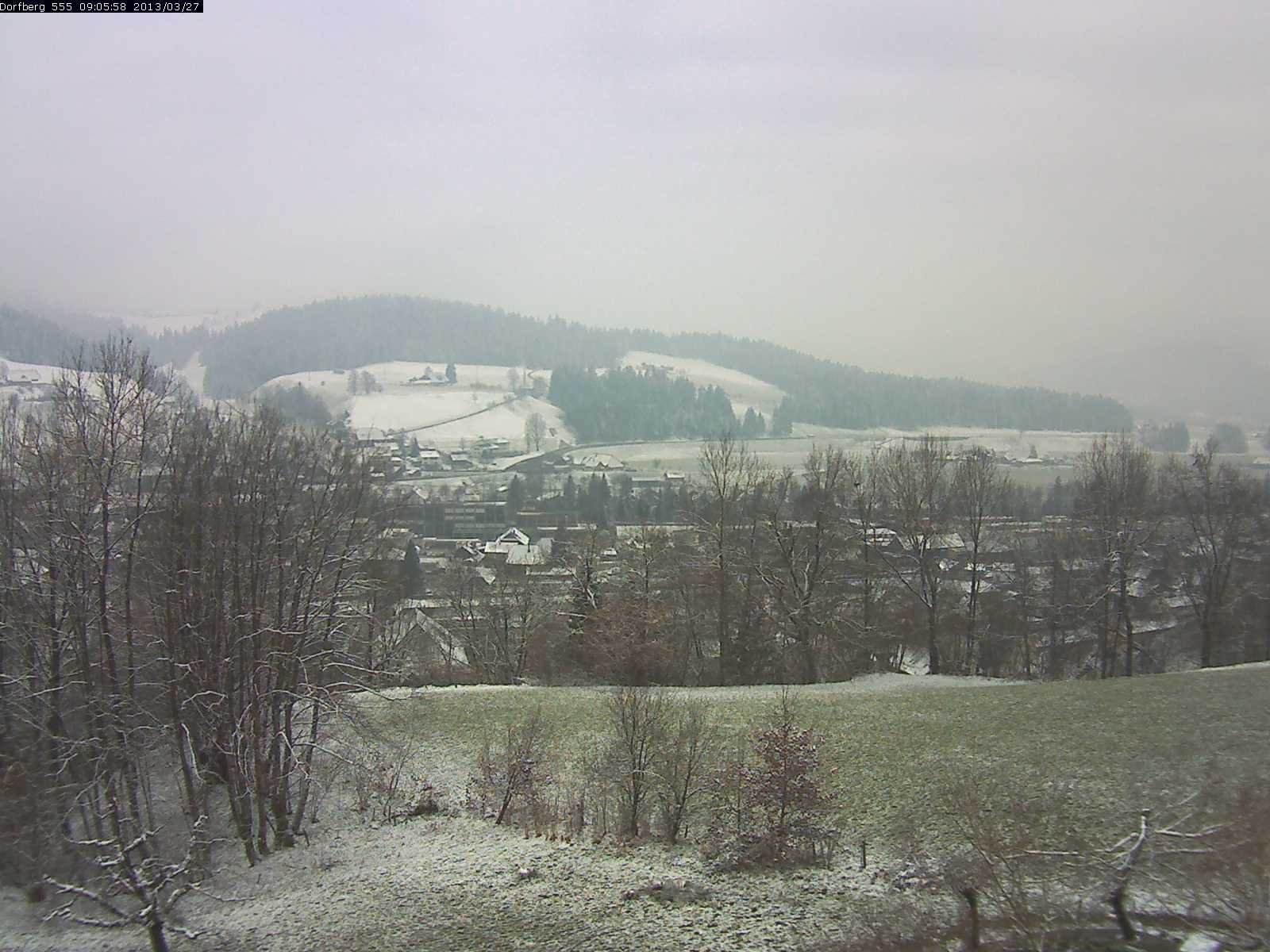 Webcam-Bild: Aussicht vom Dorfberg in Langnau 20130327-090600
