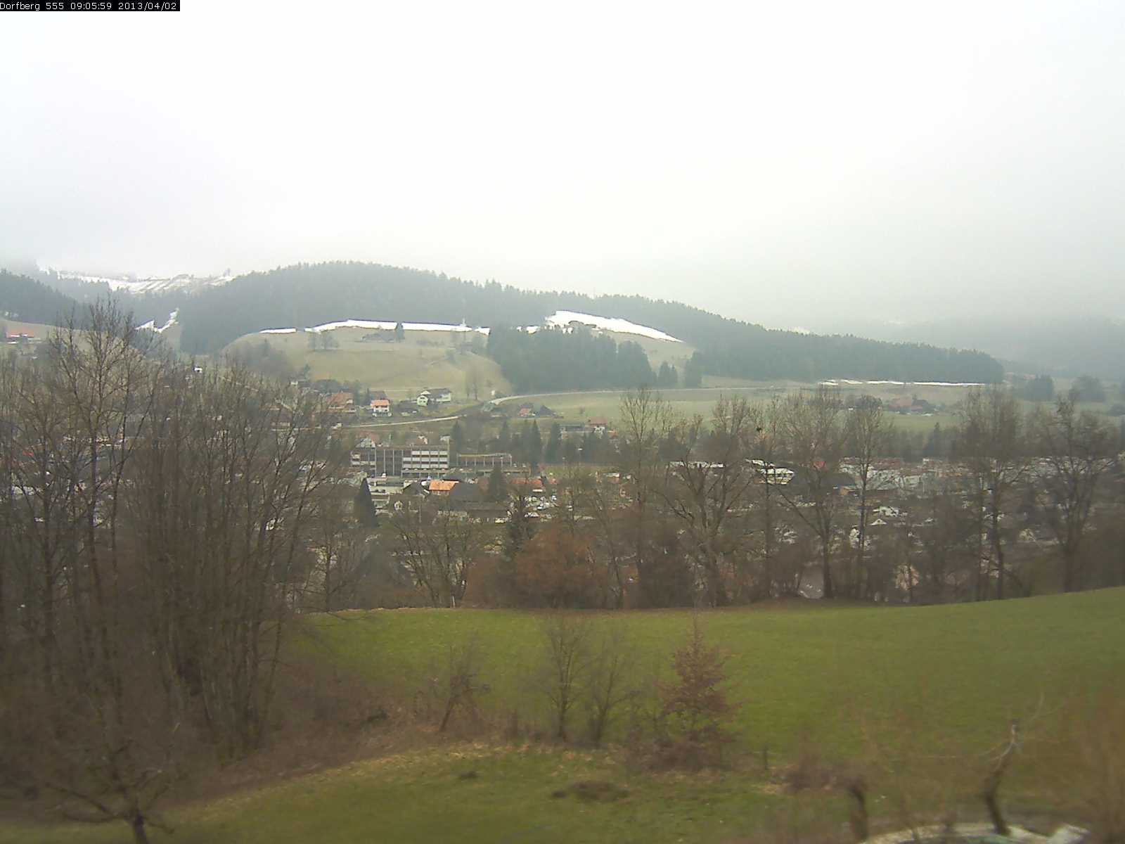 Webcam-Bild: Aussicht vom Dorfberg in Langnau 20130402-090600