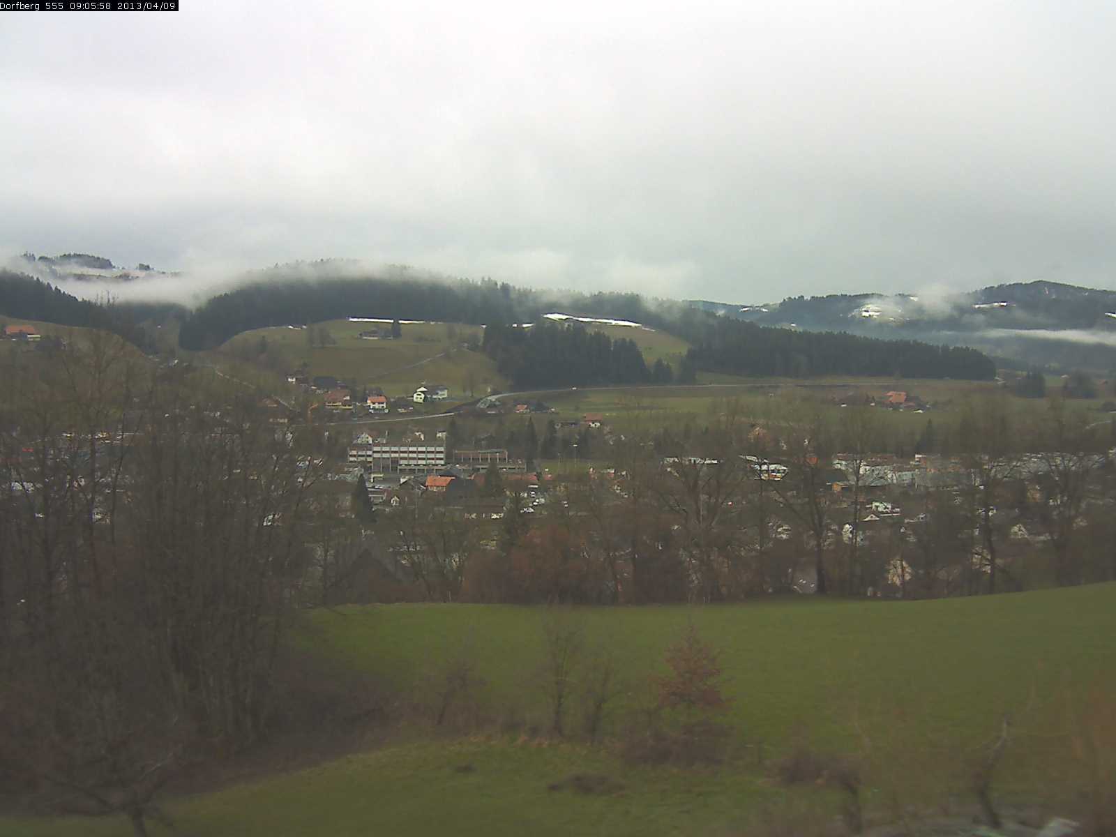 Webcam-Bild: Aussicht vom Dorfberg in Langnau 20130409-090600