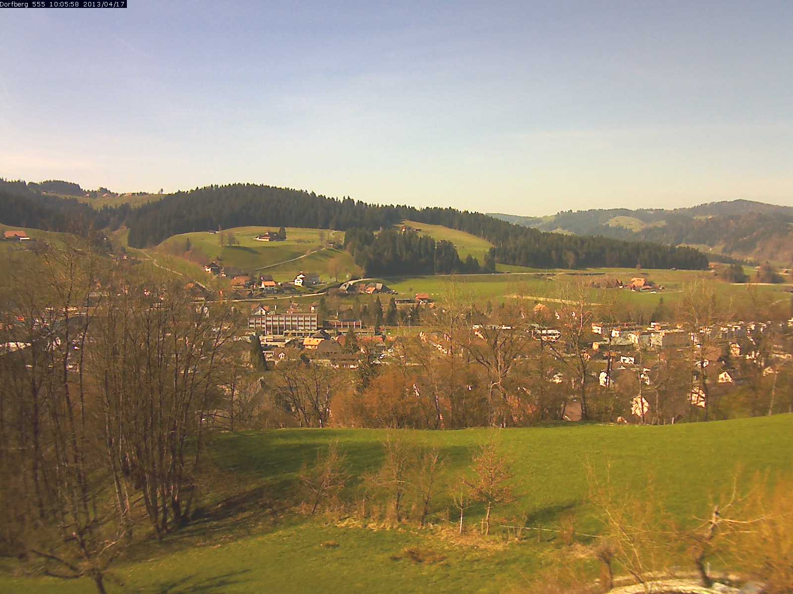 Webcam-Bild: Aussicht vom Dorfberg in Langnau 20130417-100600