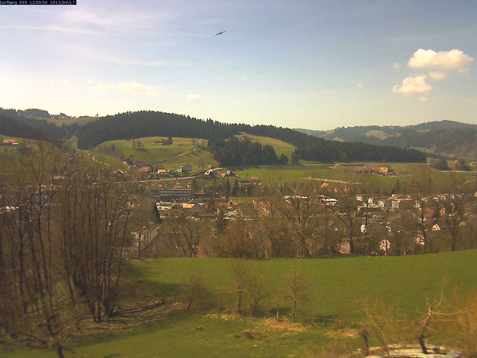 Webcam-Bild: Aussicht vom Dorfberg in Langnau 20130417-120600