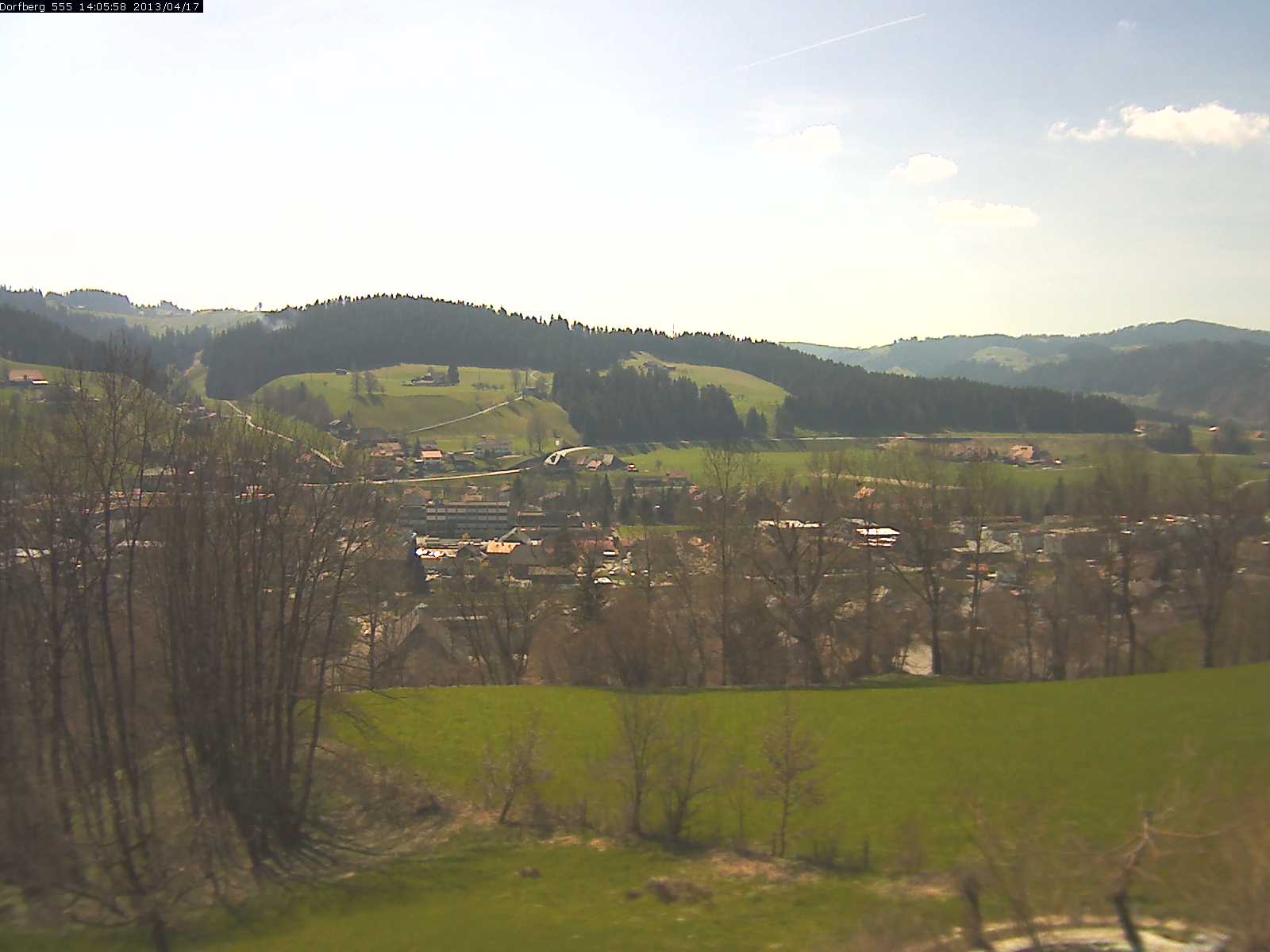 Webcam-Bild: Aussicht vom Dorfberg in Langnau 20130417-140600