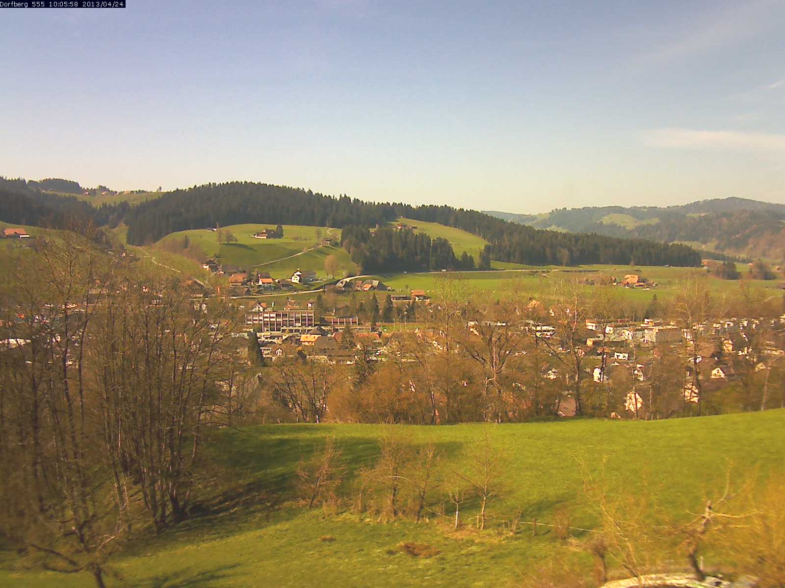 Webcam-Bild: Aussicht vom Dorfberg in Langnau 20130424-100600