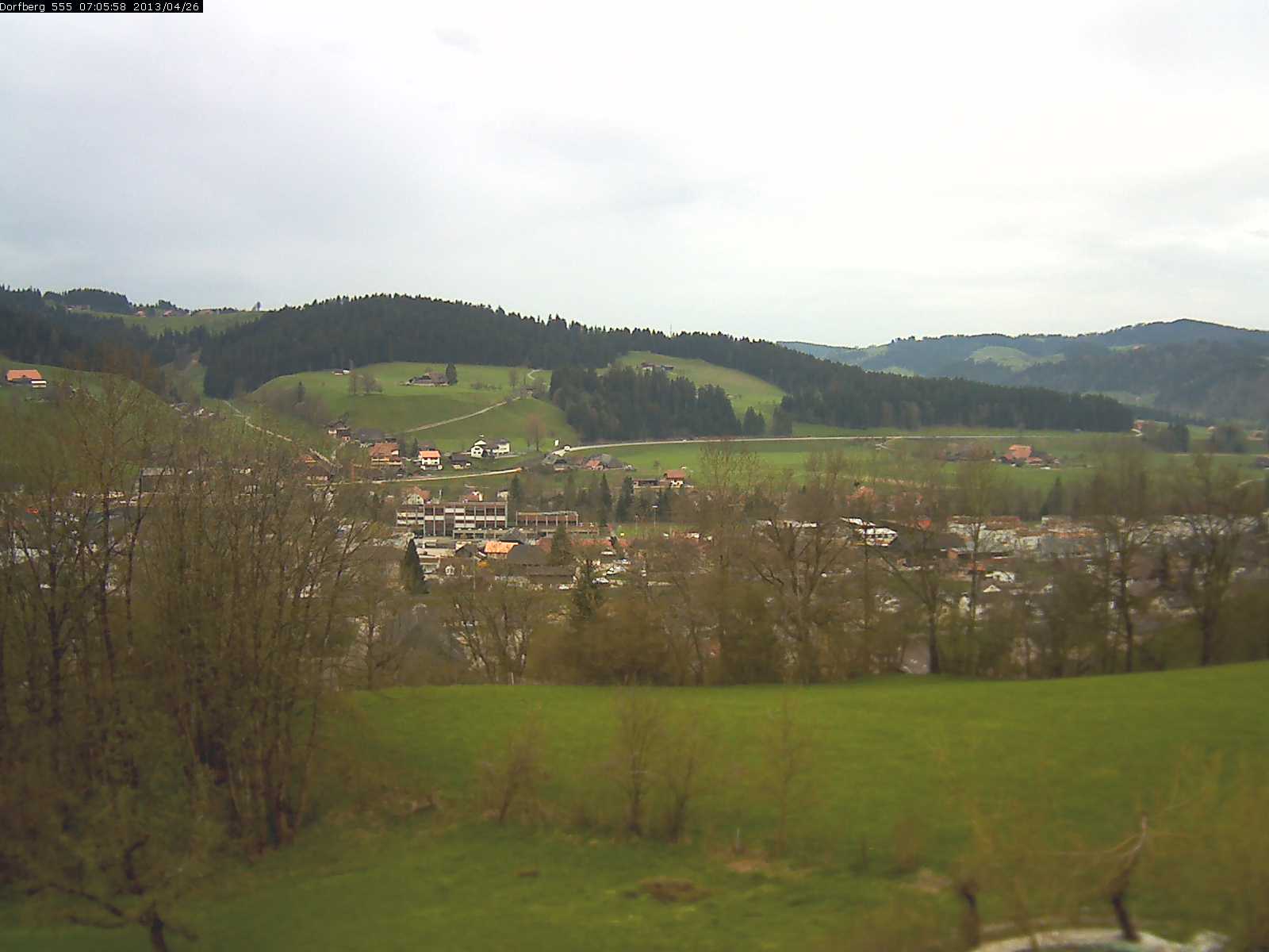 Webcam-Bild: Aussicht vom Dorfberg in Langnau 20130426-070600