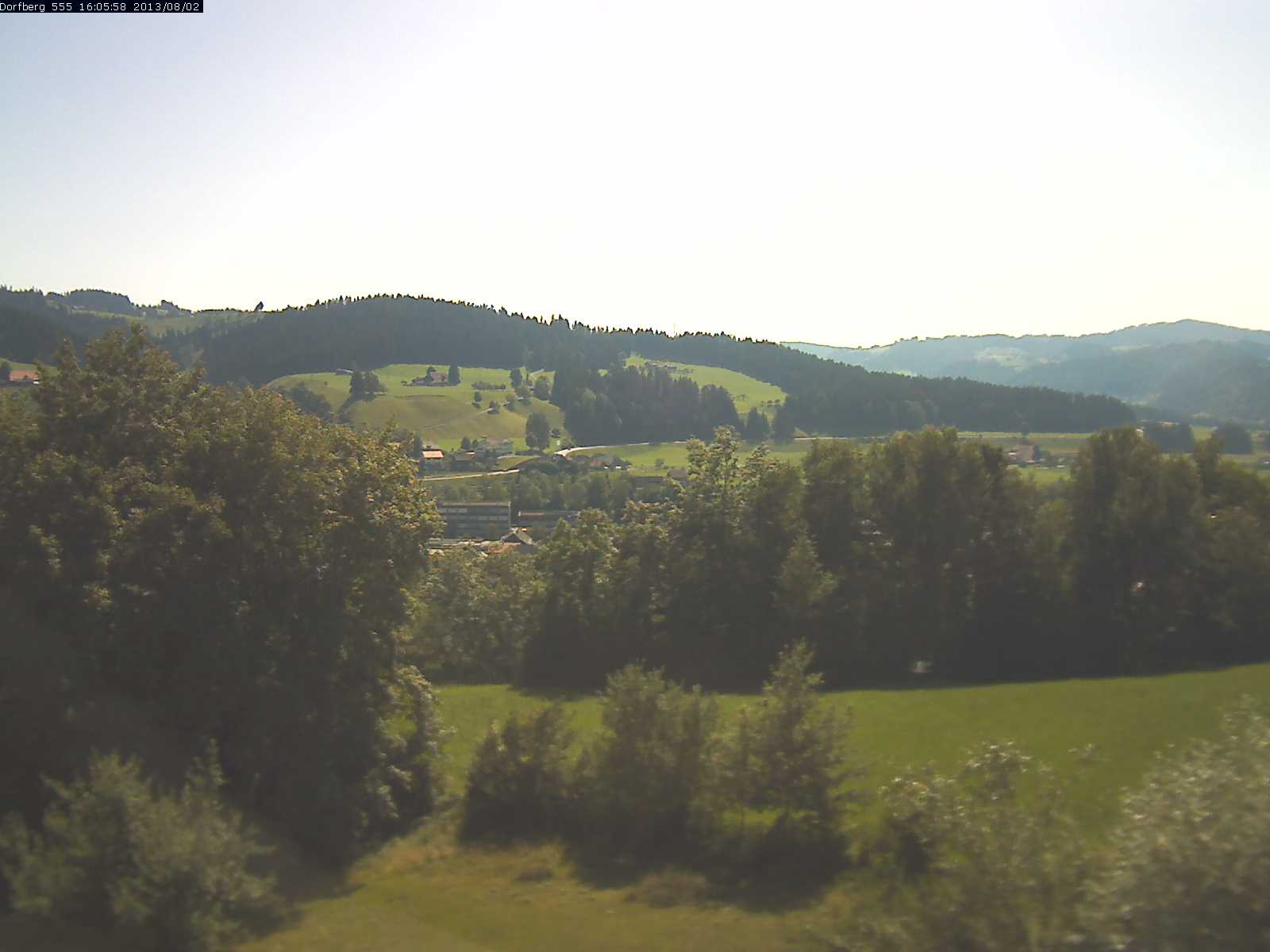 Webcam-Bild: Aussicht vom Dorfberg in Langnau 20130802-160600