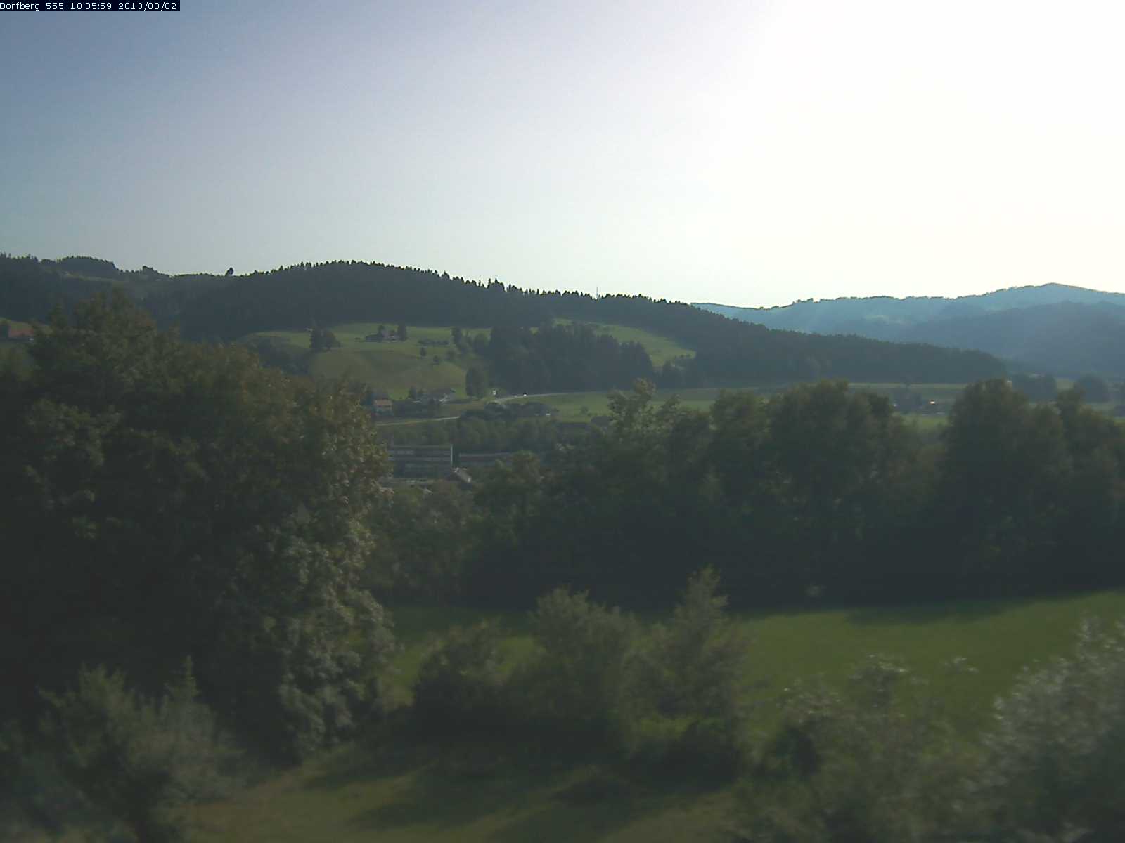 Webcam-Bild: Aussicht vom Dorfberg in Langnau 20130802-180600