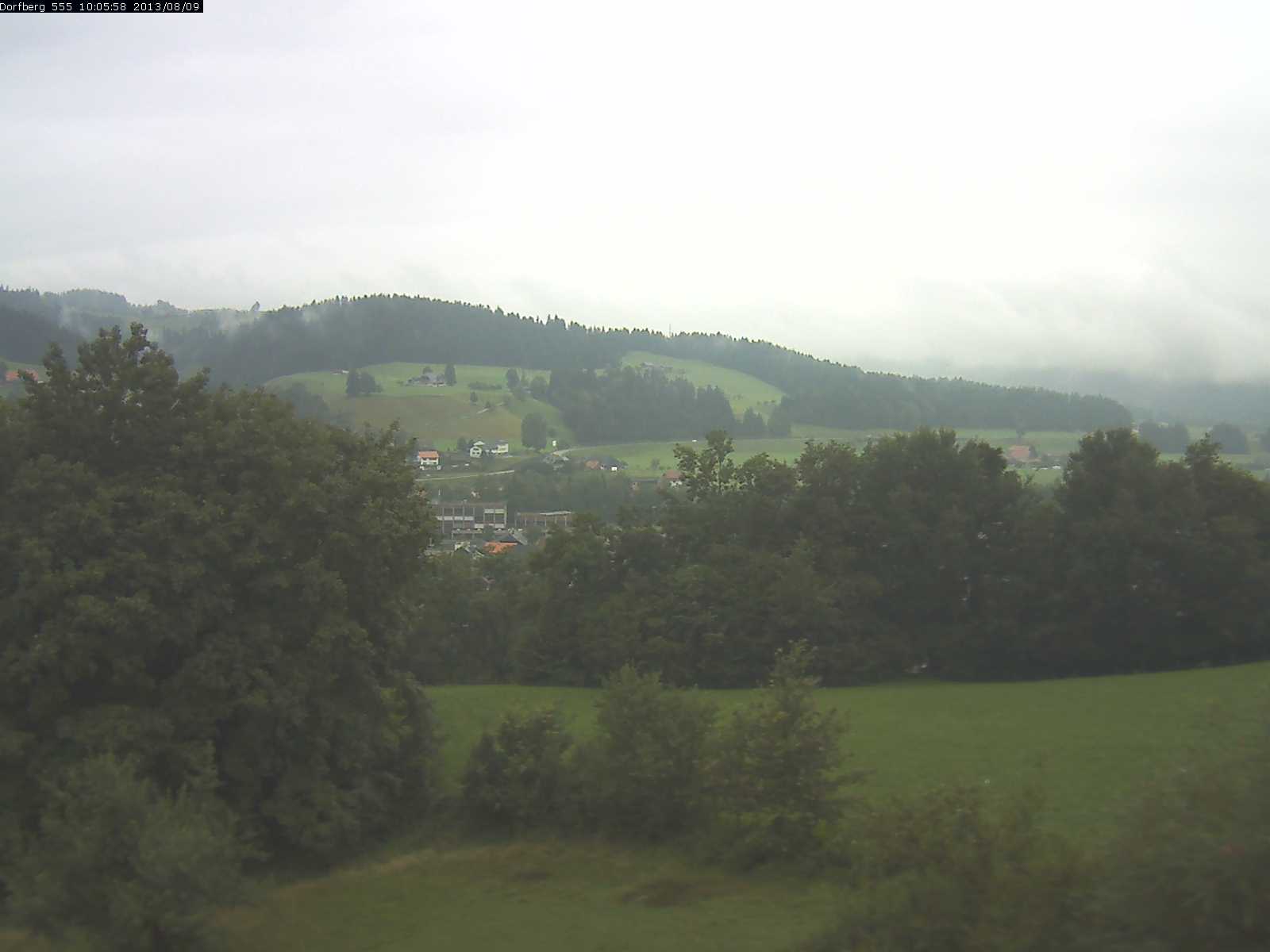 Webcam-Bild: Aussicht vom Dorfberg in Langnau 20130809-100600